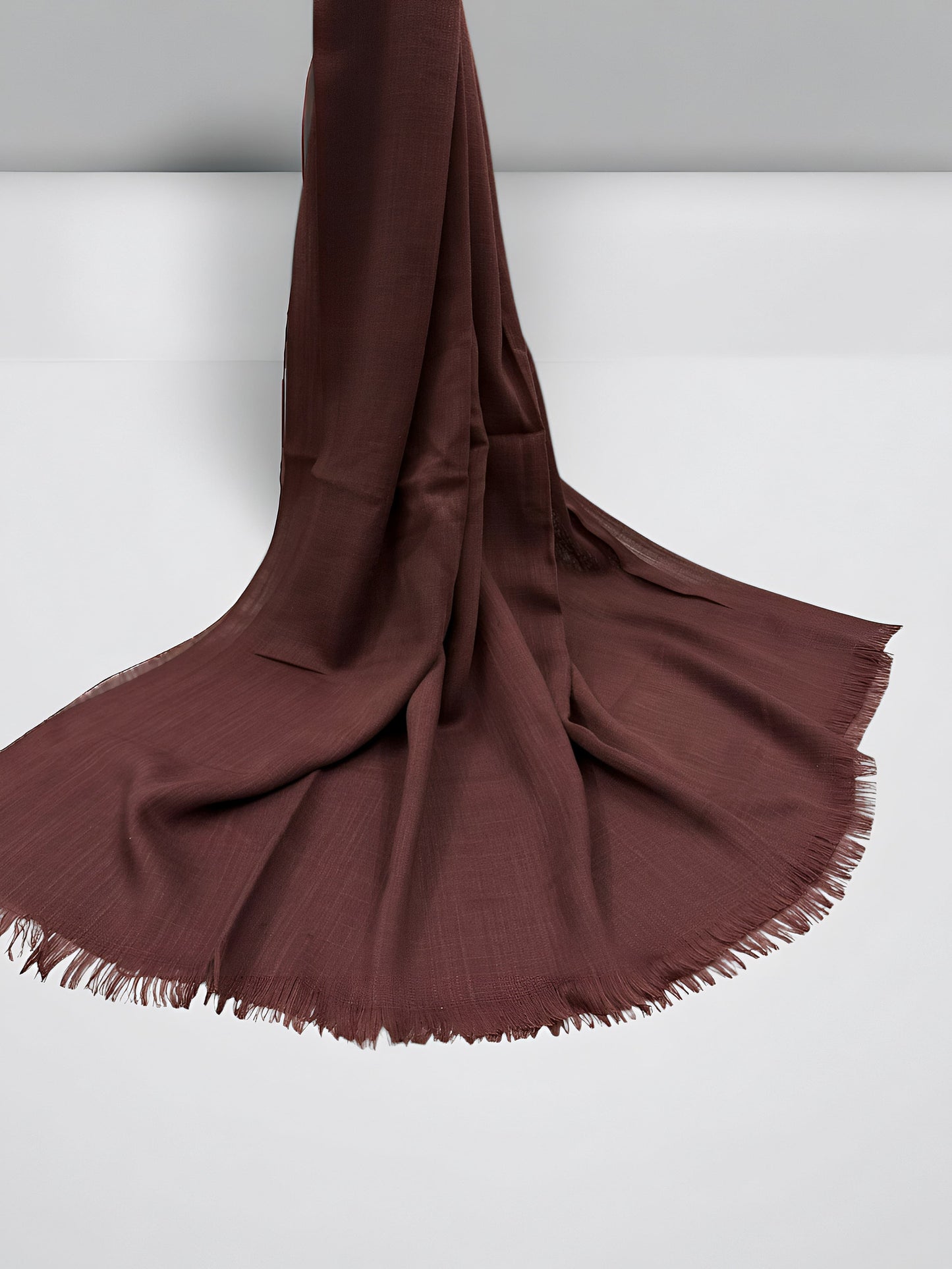 Brown - Extra Large Turkish Lawn Hijab