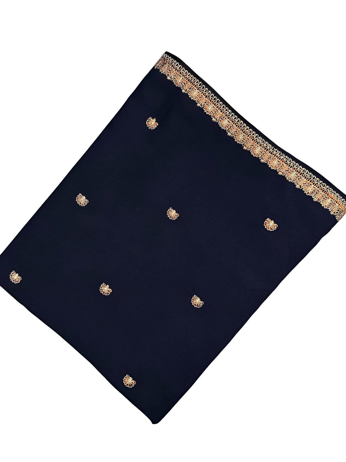 Blue Brown Bloom Shaal