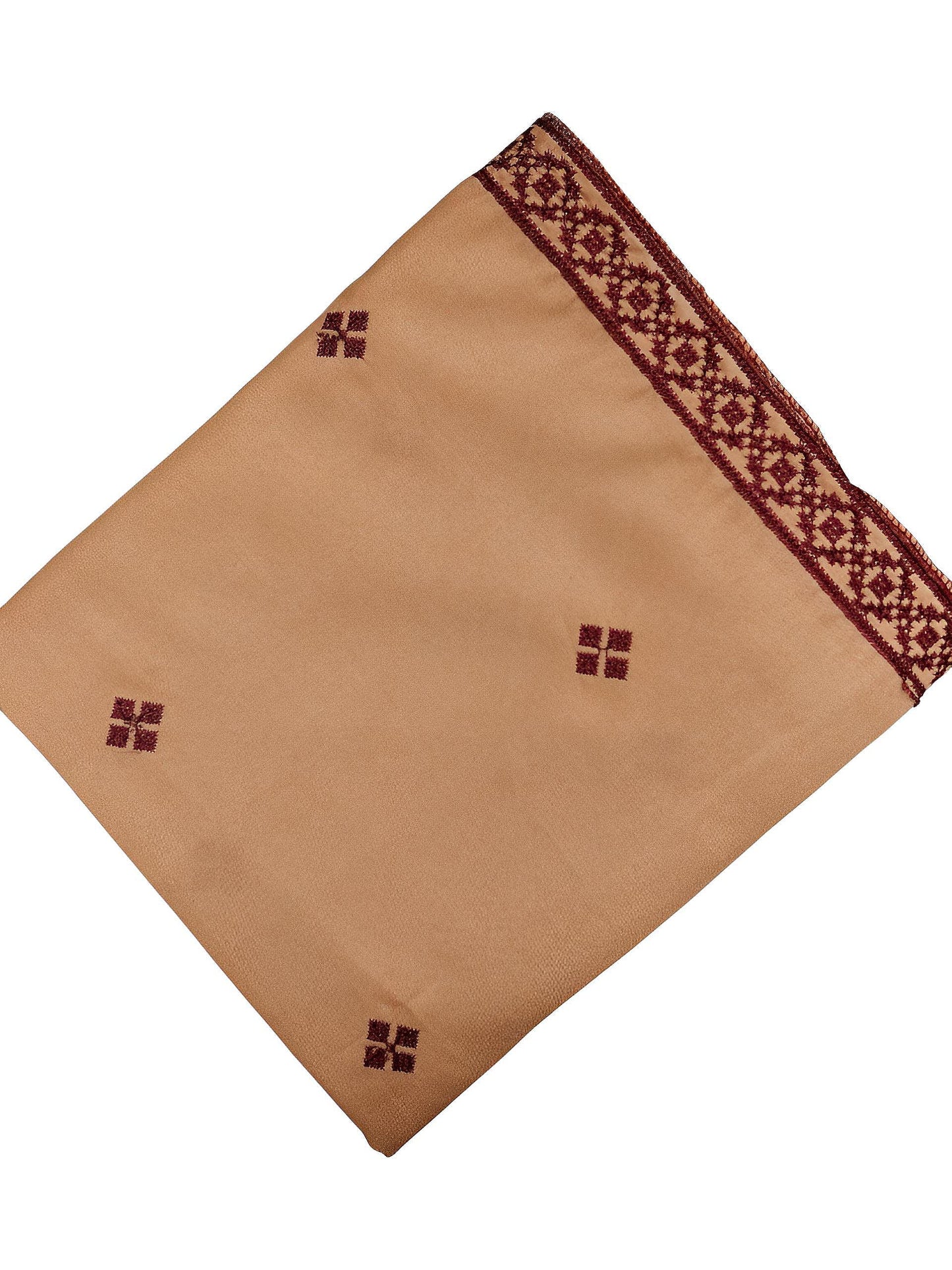 Savanna Maroon Double Shaal