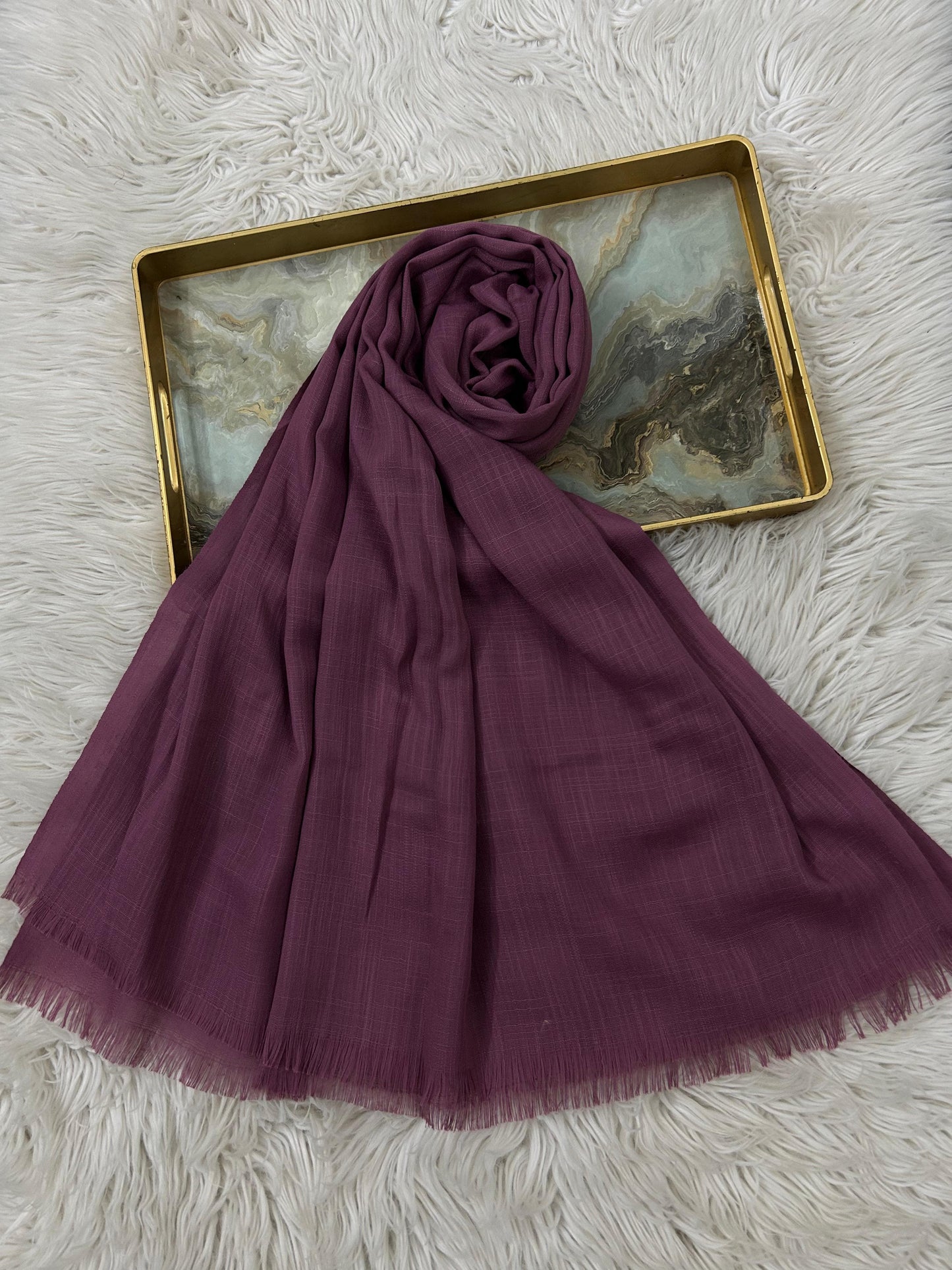 Plum - Turkish Lawn Hijab