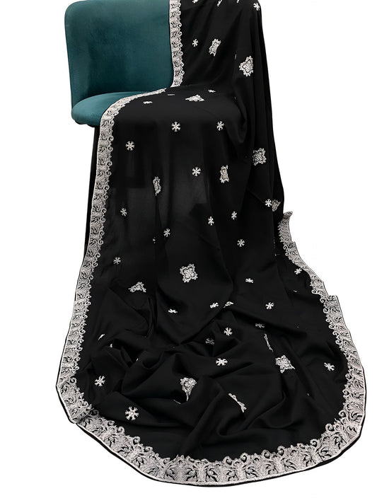Black & White Border Shaal