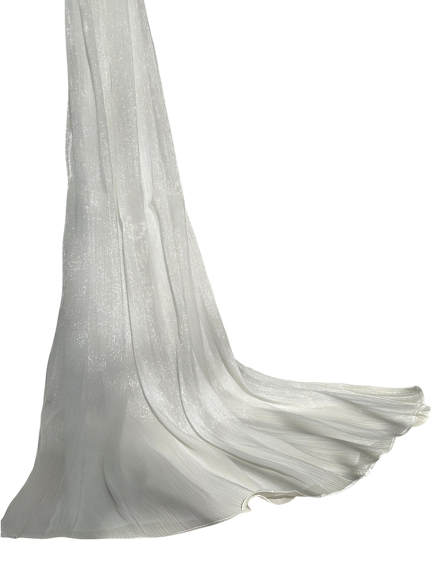 Powder White - Sheen Luxe Silk Hijab