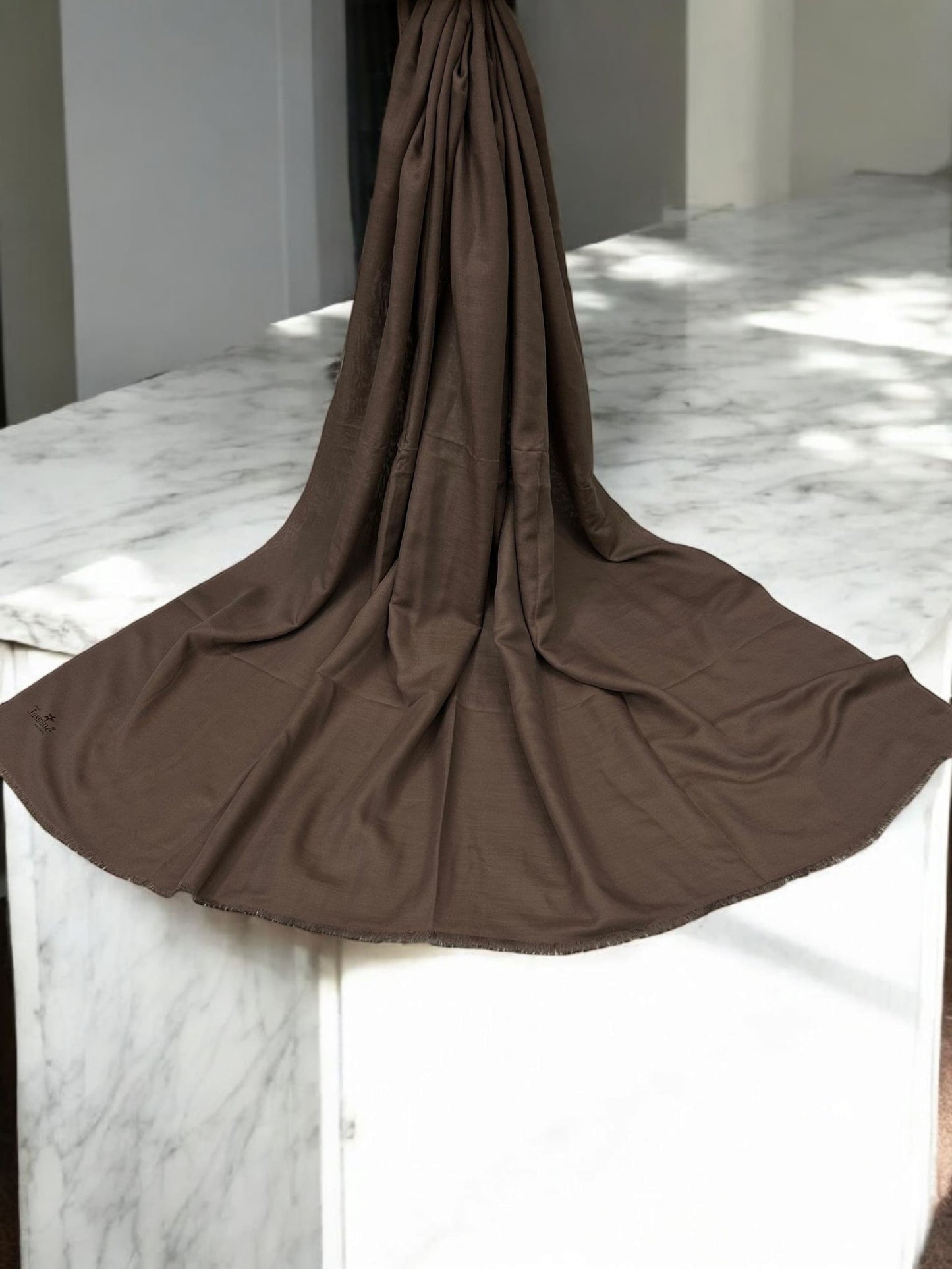 Coffee Brown - Solid Modal Hijab