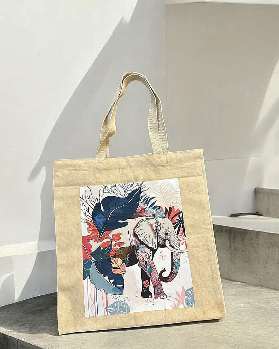 Elephant Tote Bag