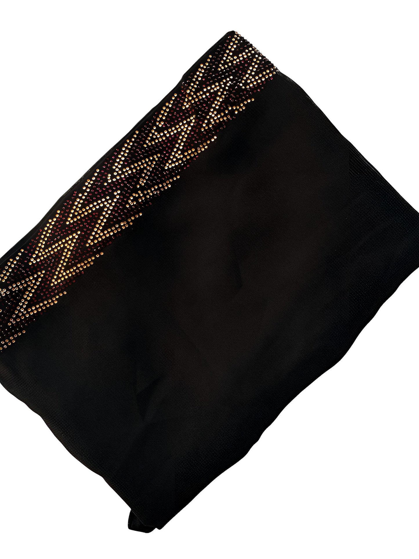 Black Criss Cross Sparkle Shaal