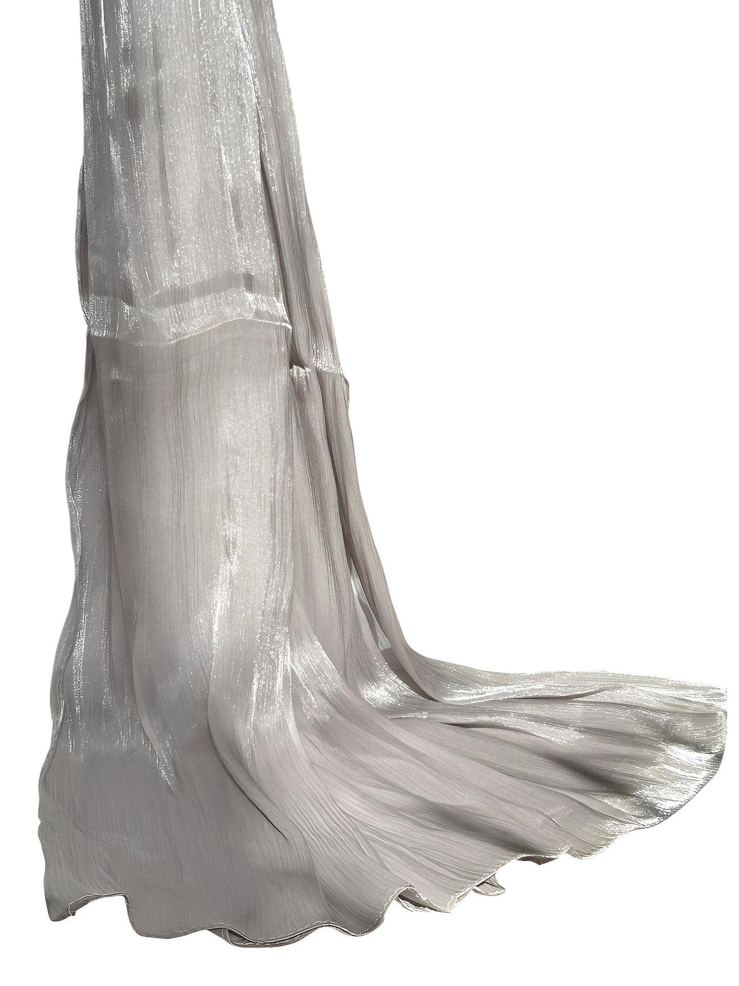 Silver - Sheen Luxe Silk Hijab