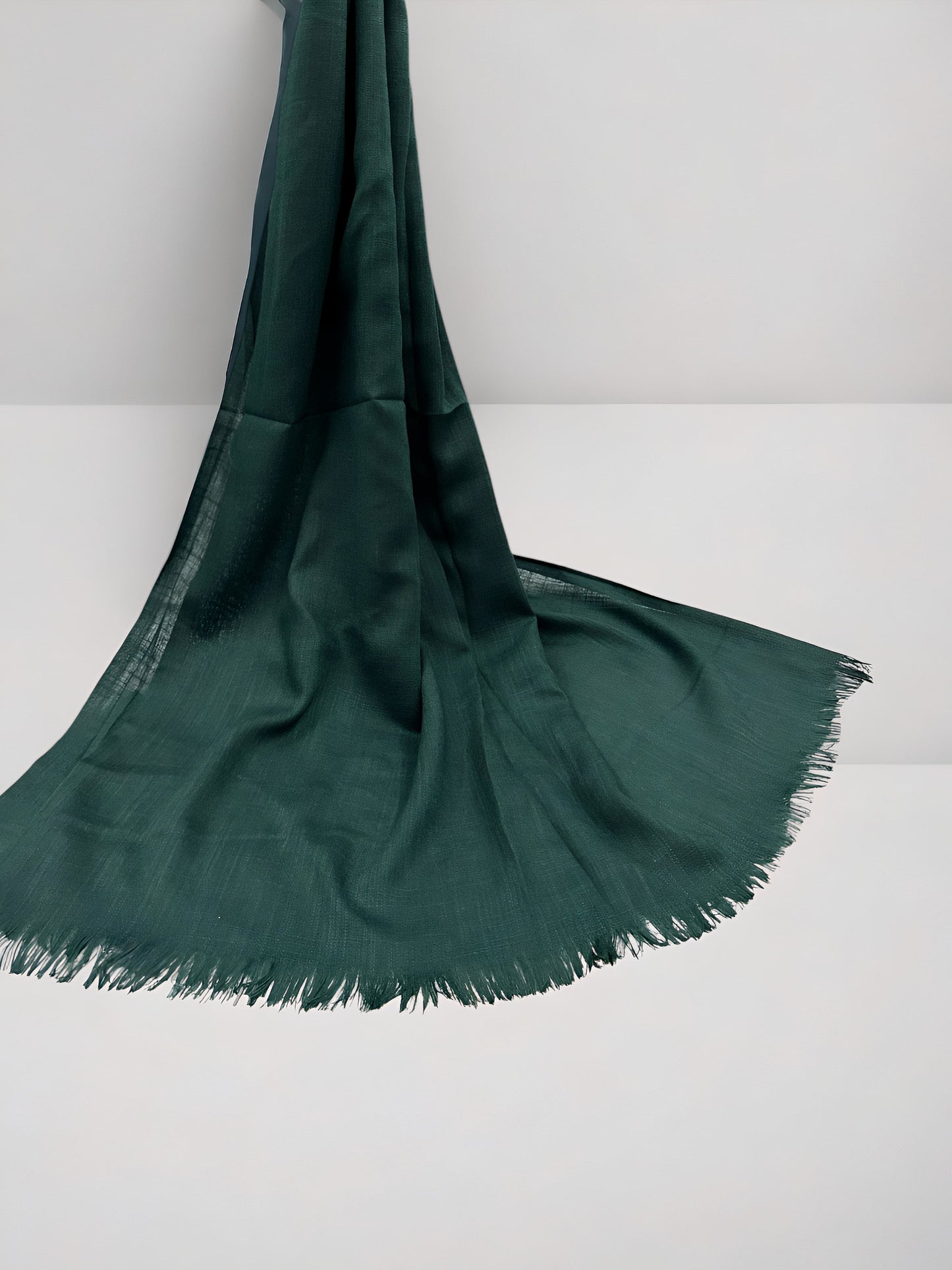 Dark Jungle Green - Extra Large Turkish Lawn Hijab