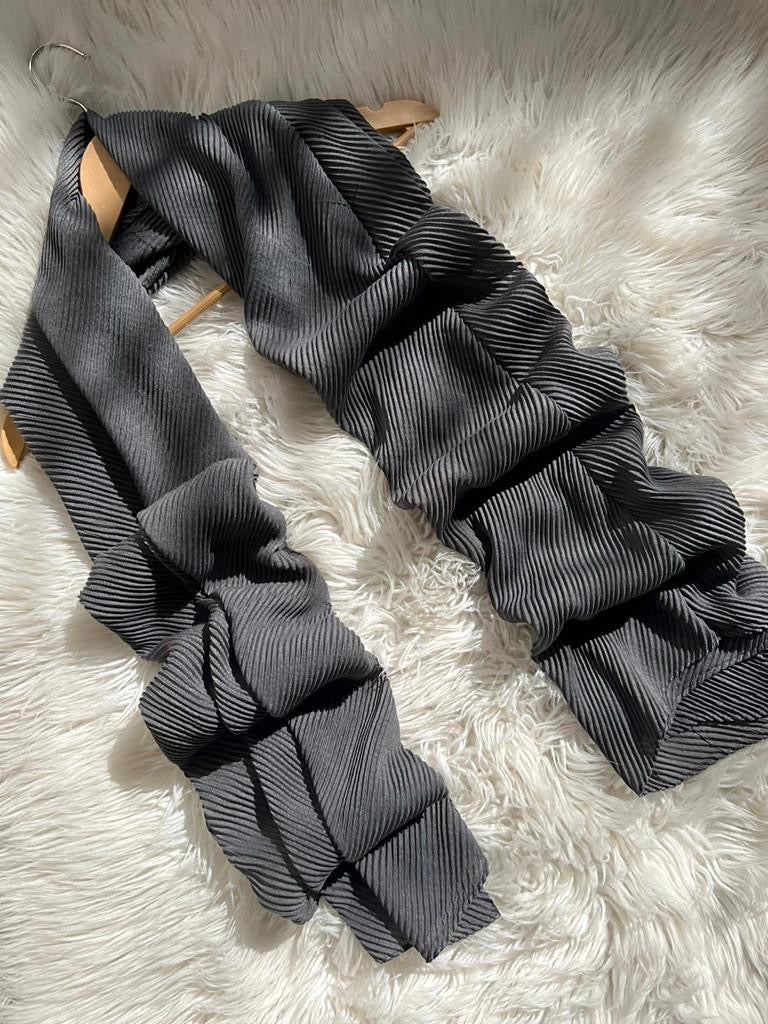 Grey - Crumpled Hijabs