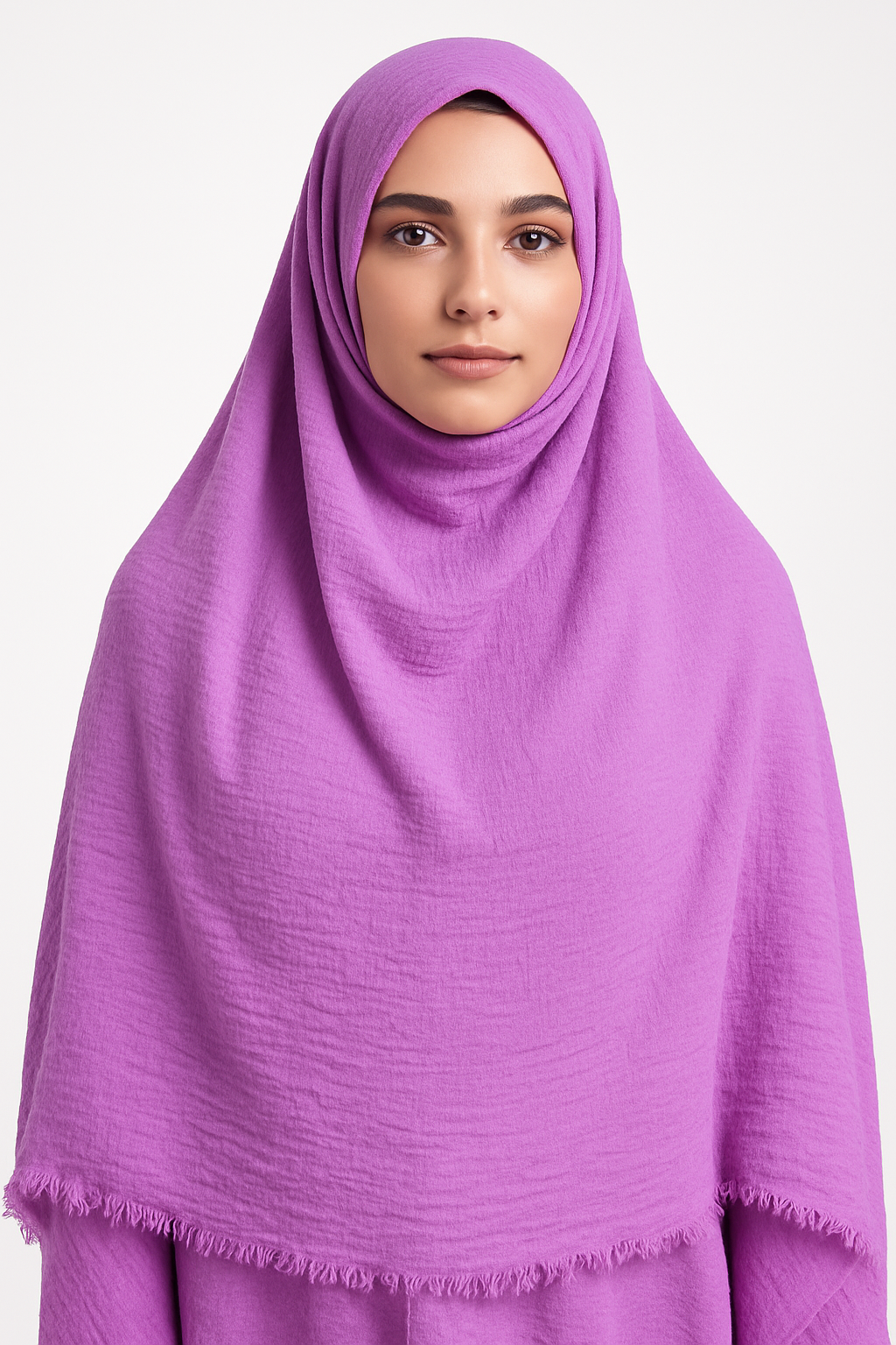 Violet - Crimp Lawn Hijab