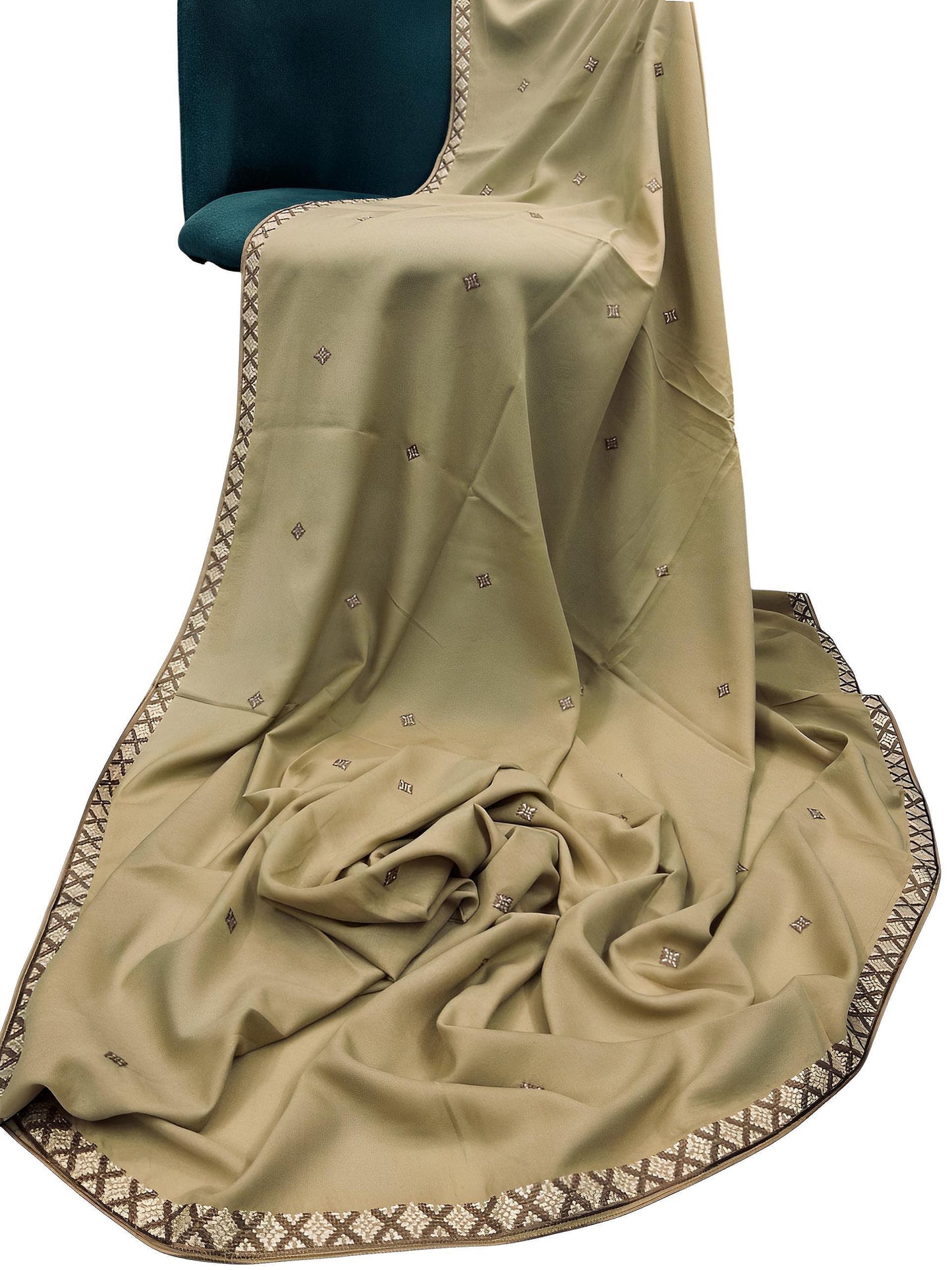 Beige Cross Border Shaal