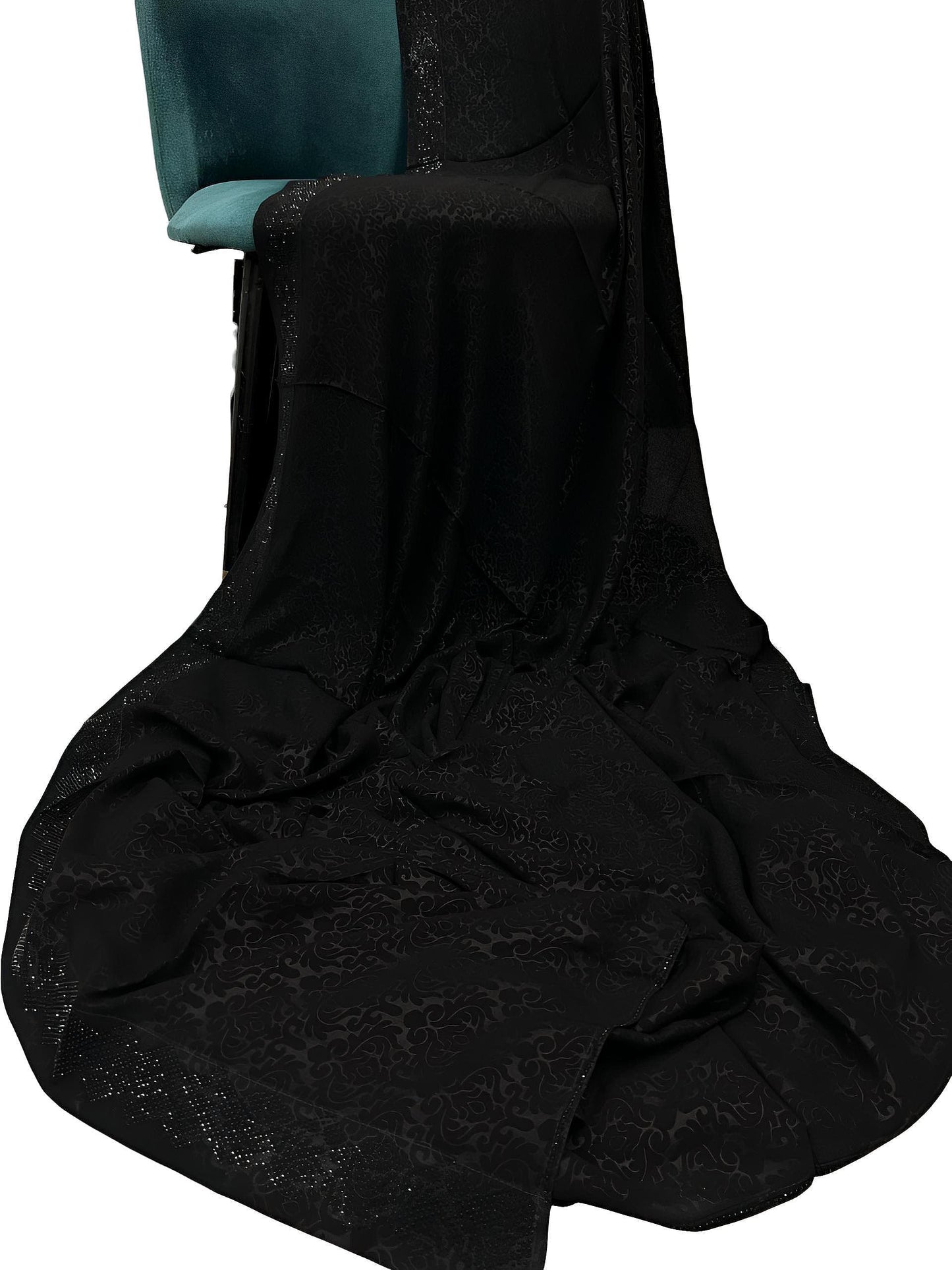 Self Printed Damask Sparkle Shaal