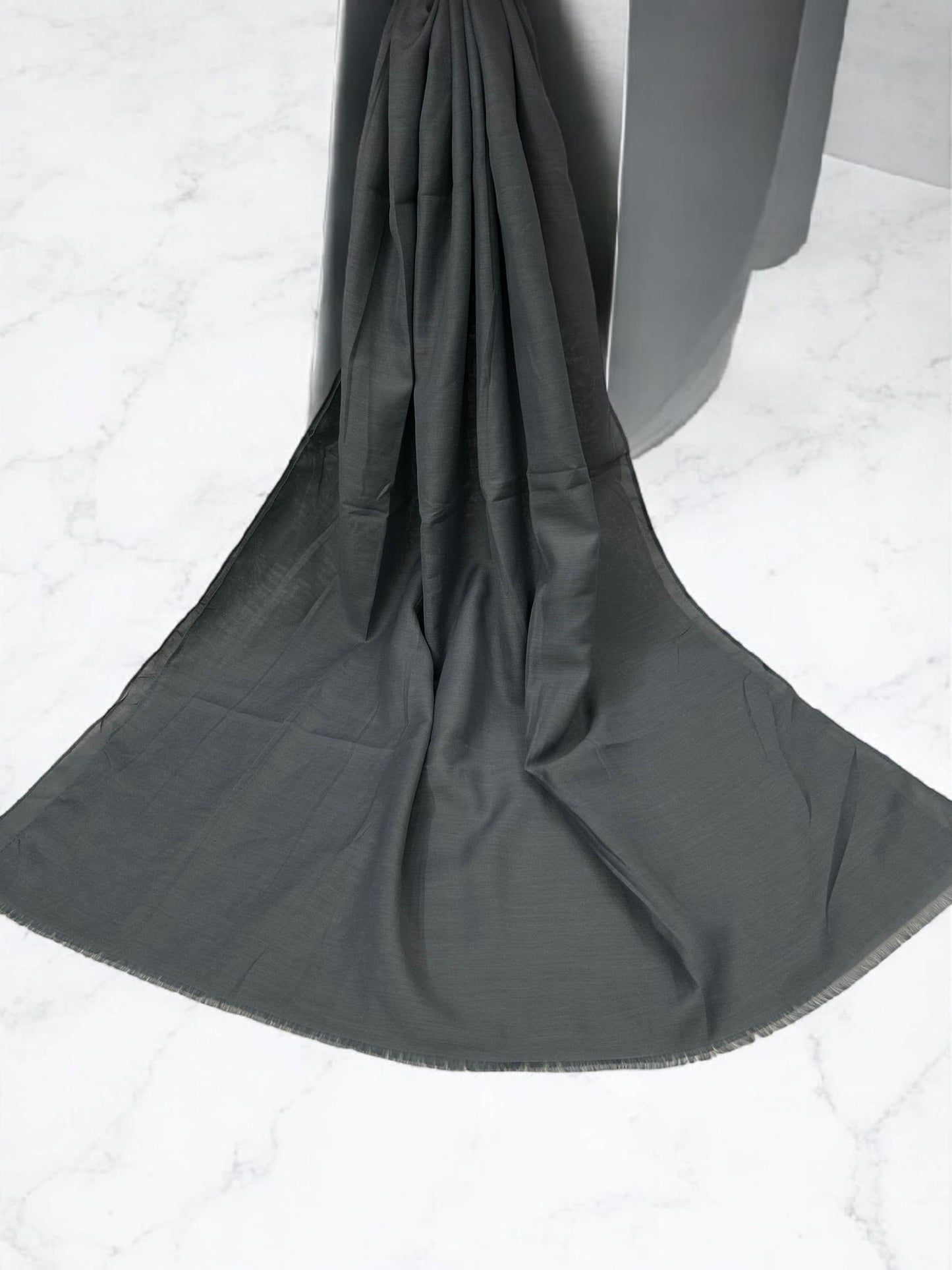 Iron Grey - Solid Modal Hijab