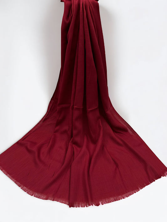 Dark Burgundy - Extra Large Turkish Lawn Hijab