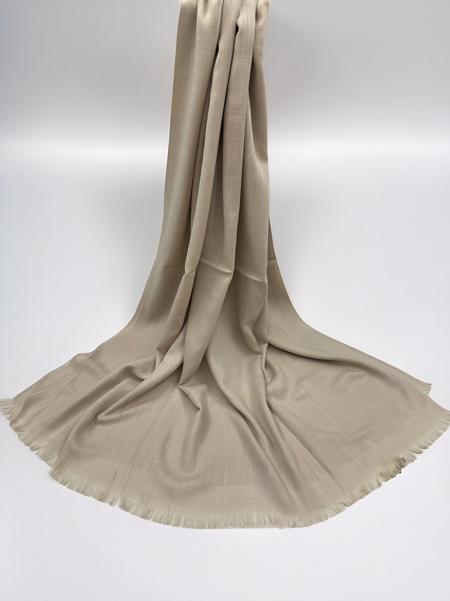 Beige Cream - Extra Large Turkish Lawn Hijab