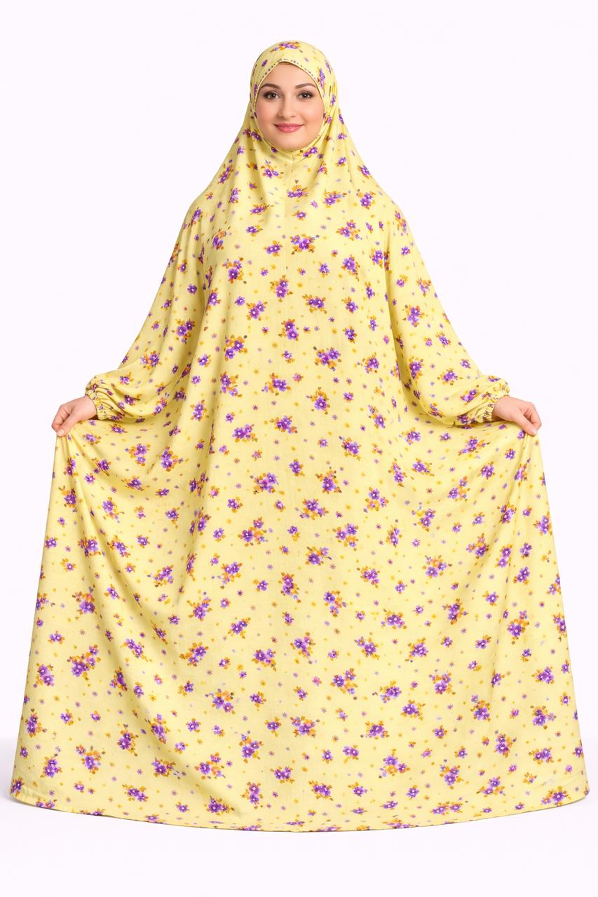 Namaz Chaadar - Bellflower Floral