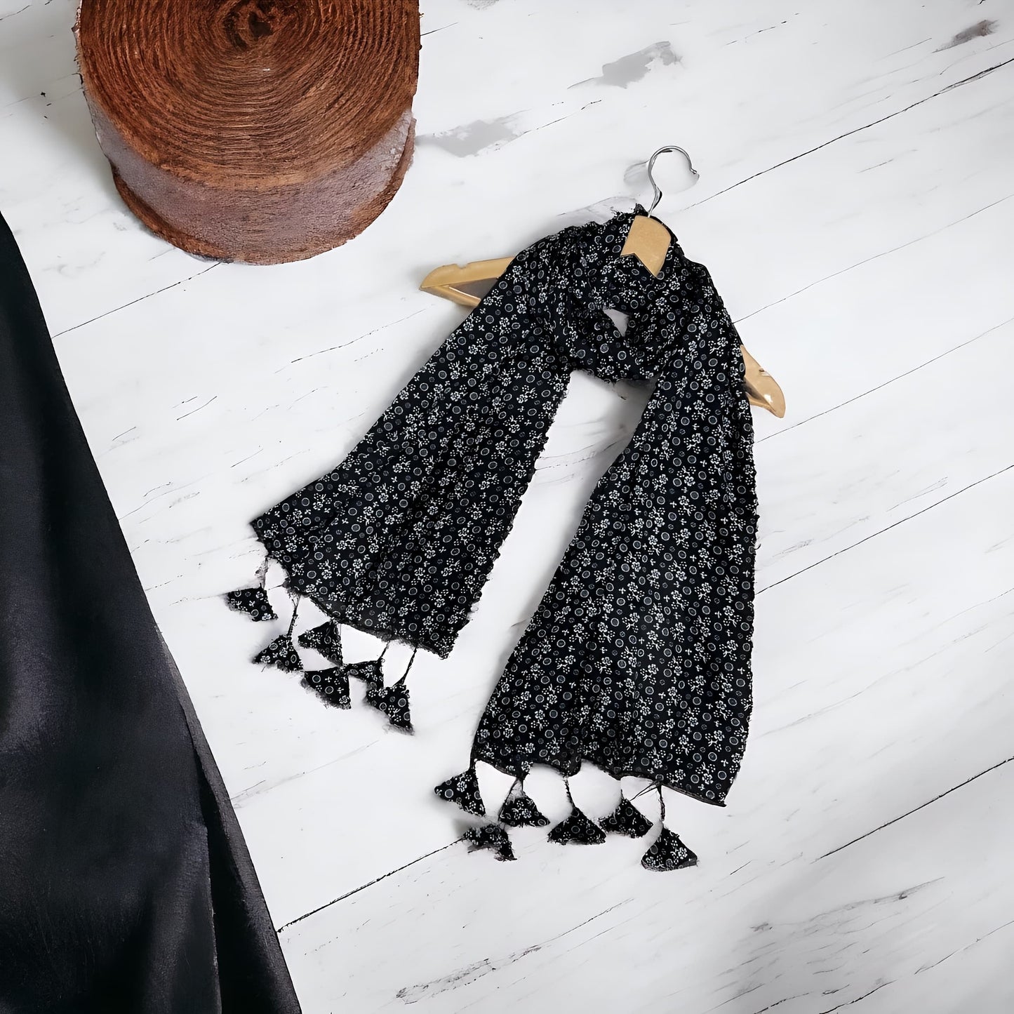 Blackberry Printed Lawn Hijab
