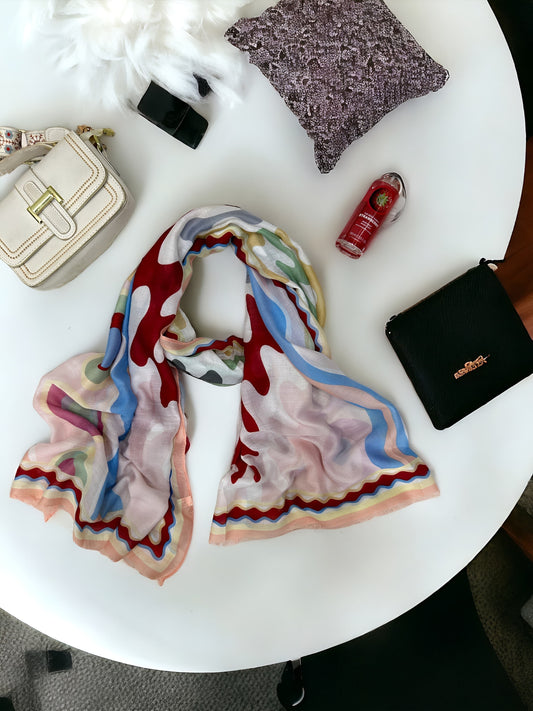 Ballet Printed Modal Hijab