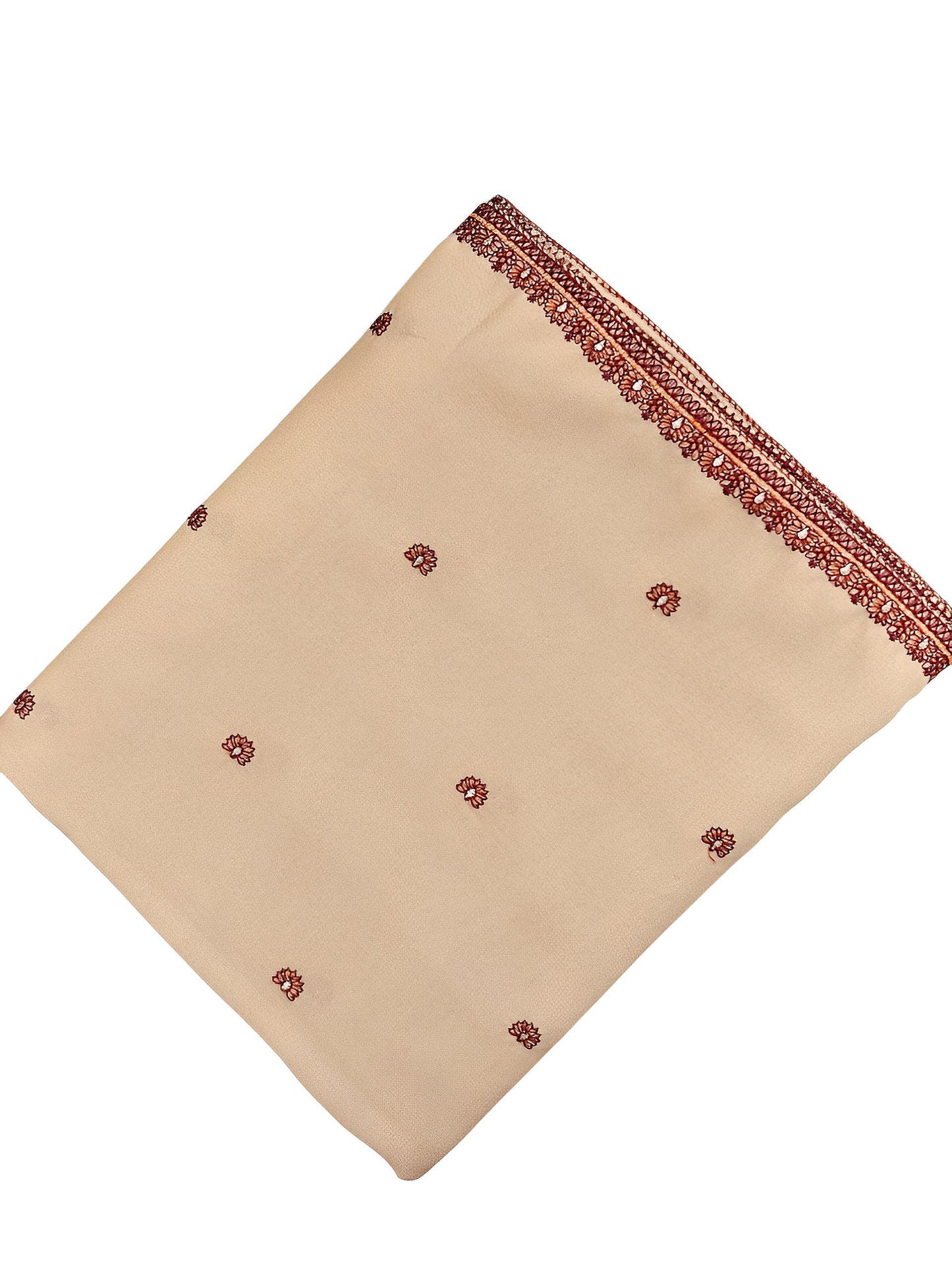 Red Beige Bloom Shaal