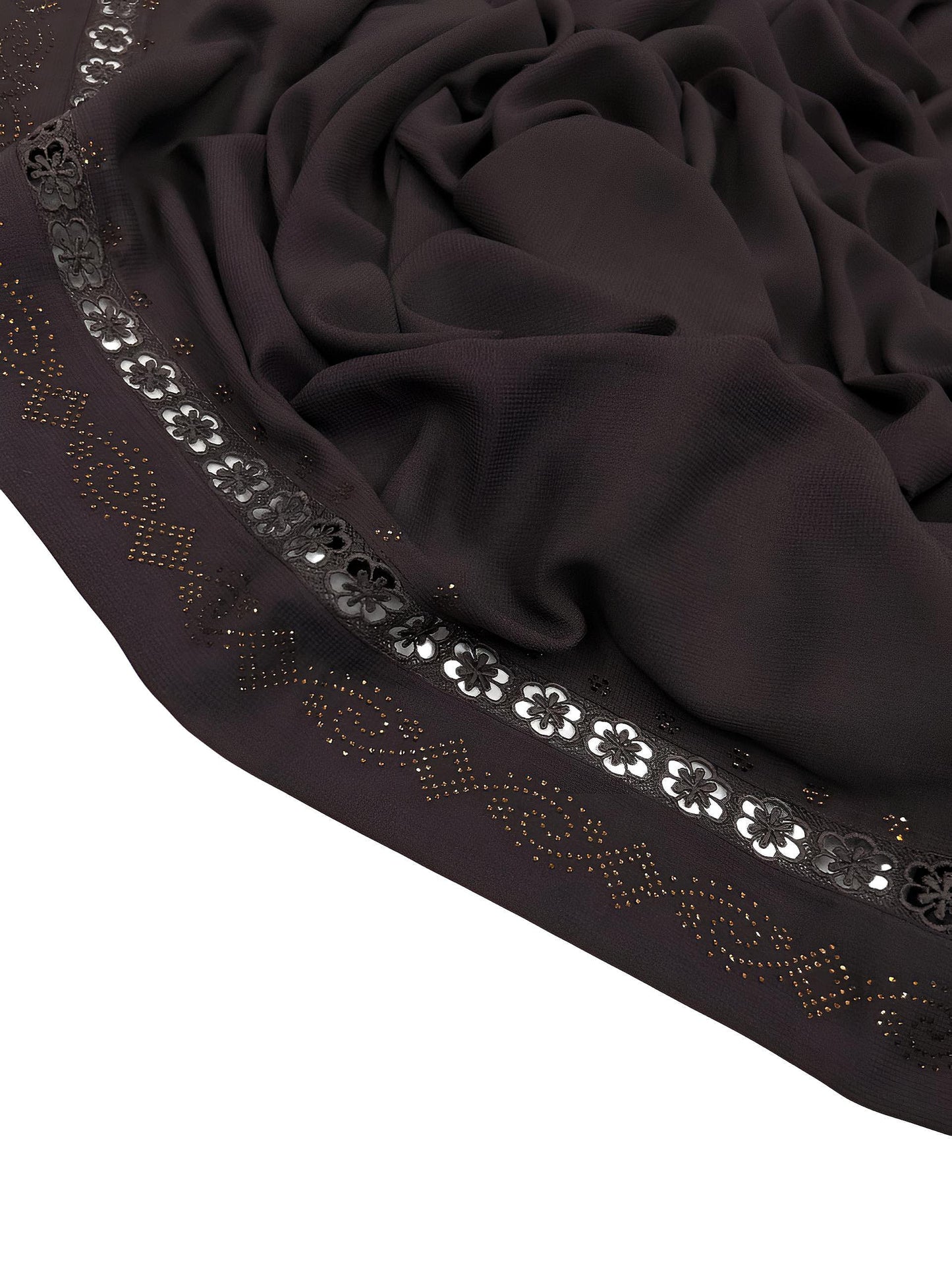 Luxury Brunette Brown Korean Shaal