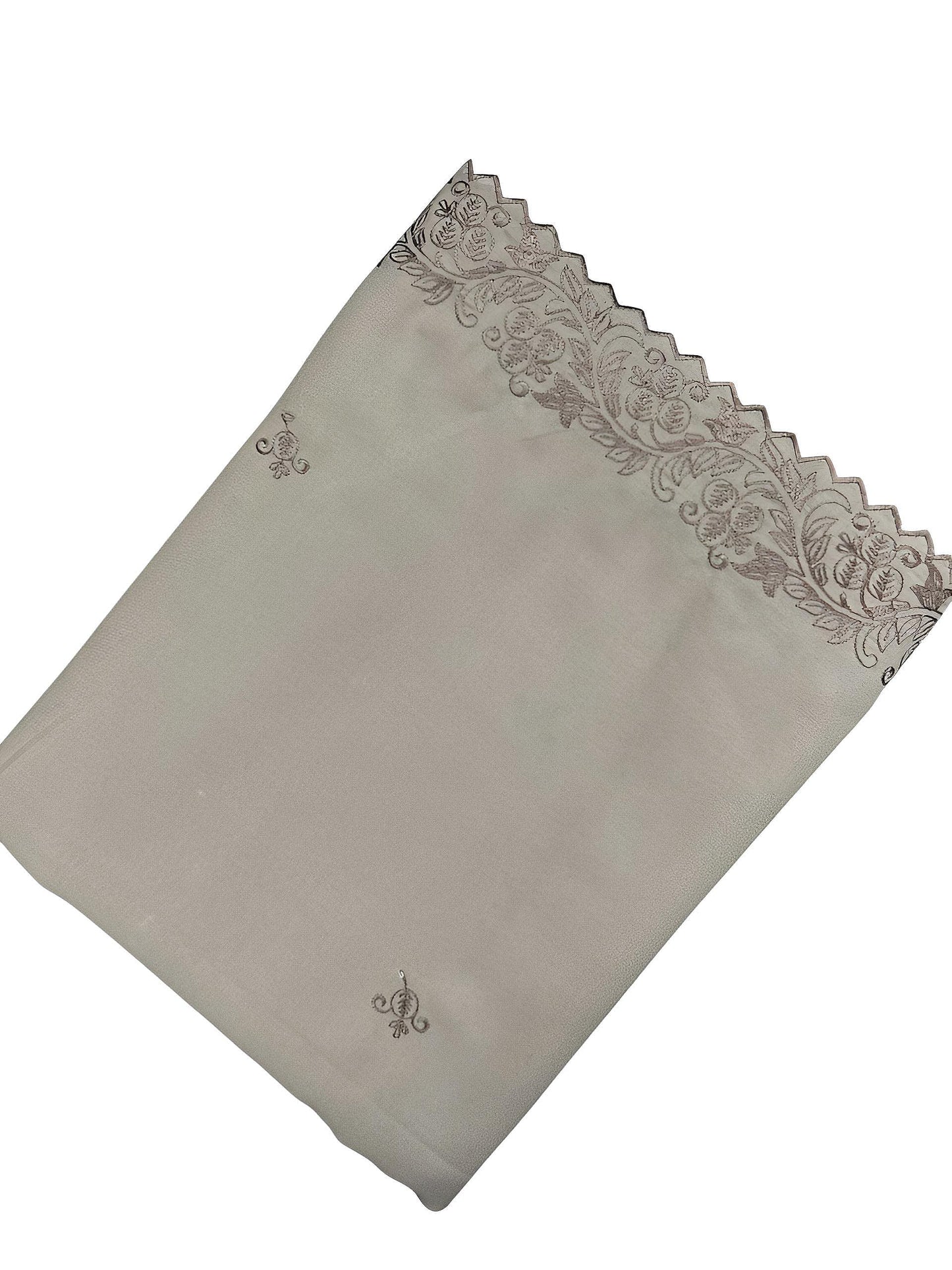 Ash Grey Cutwork Shaal