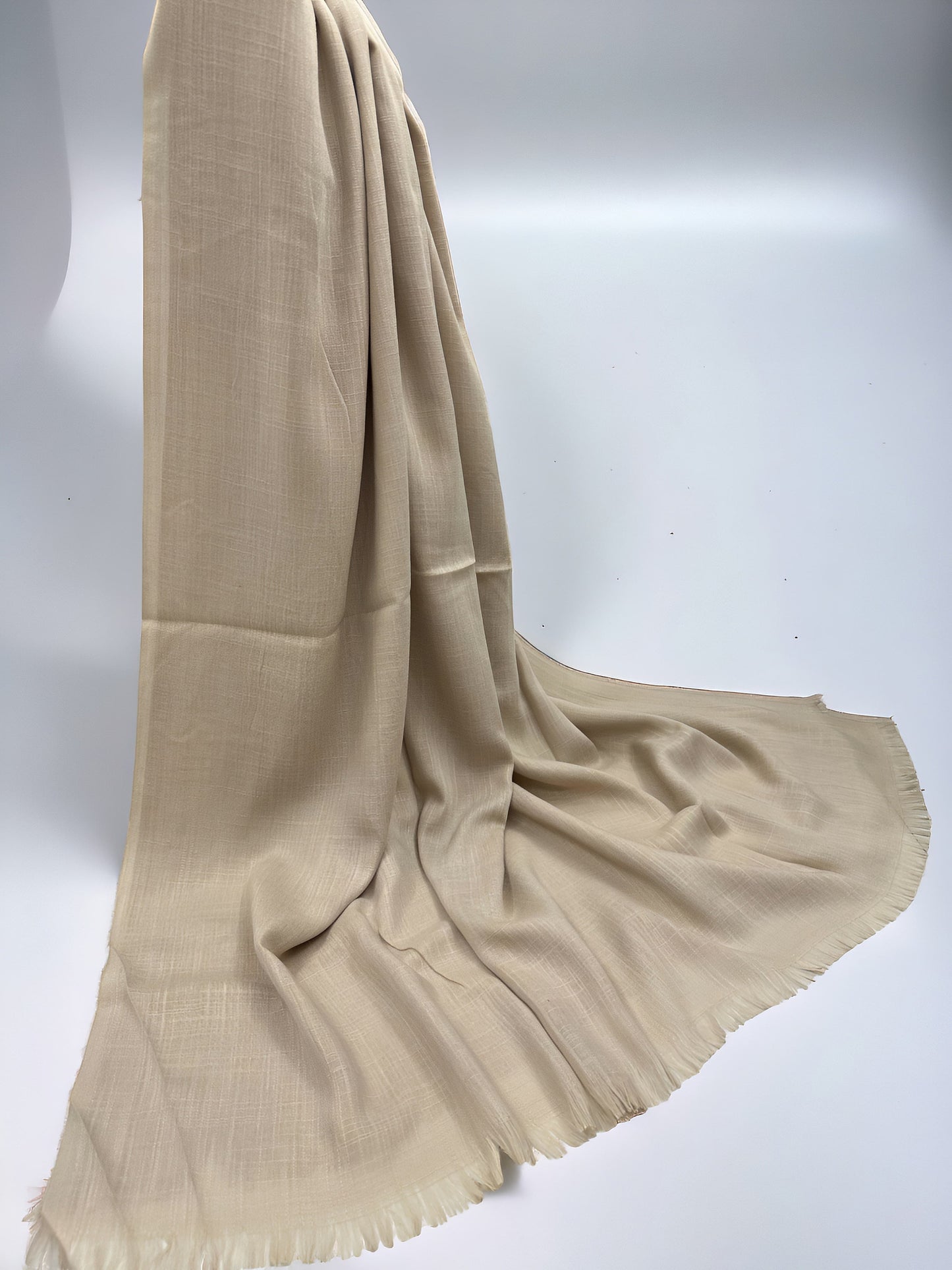 Beige Cream - Extra Large Turkish Lawn Hijab