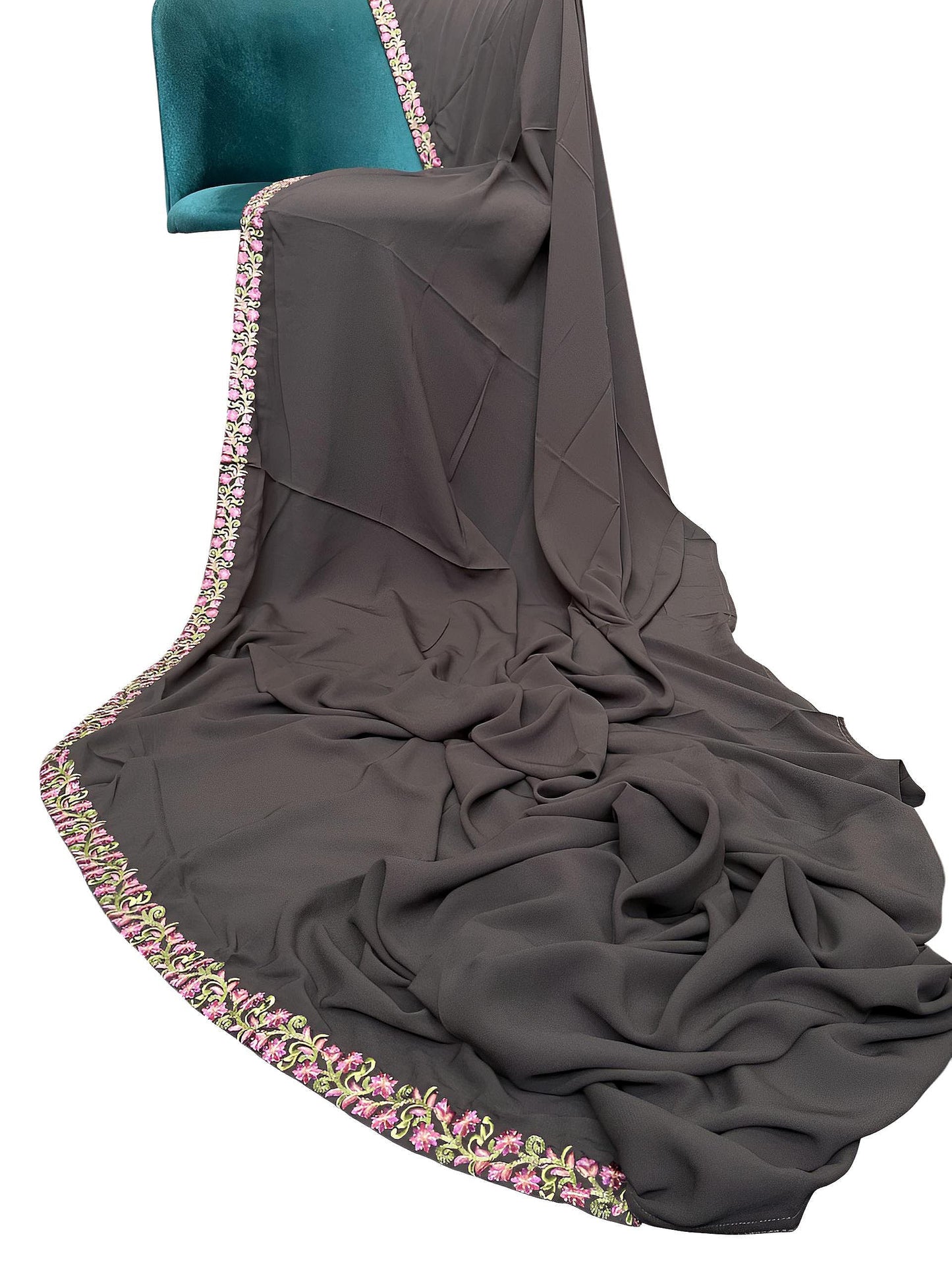 Luxury Iron Gray Korean Shaal