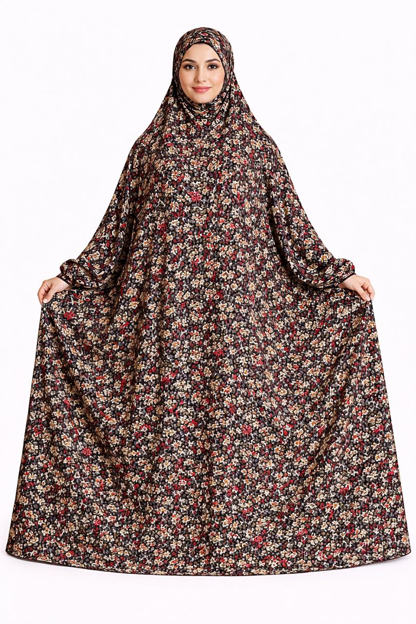 Namaz Chaadar - Zinnia Floral