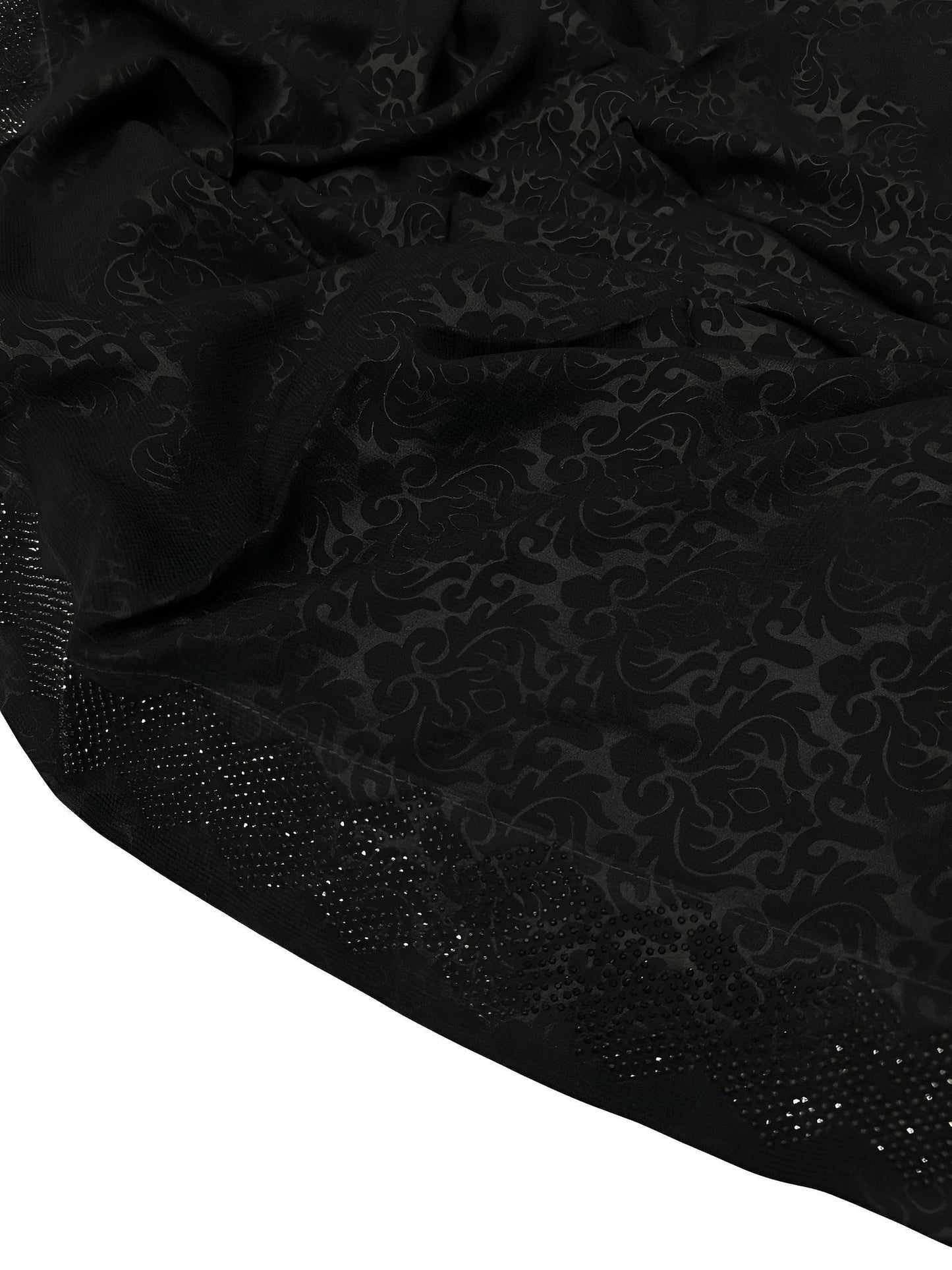 Self Printed Damask Sparkle Shaal