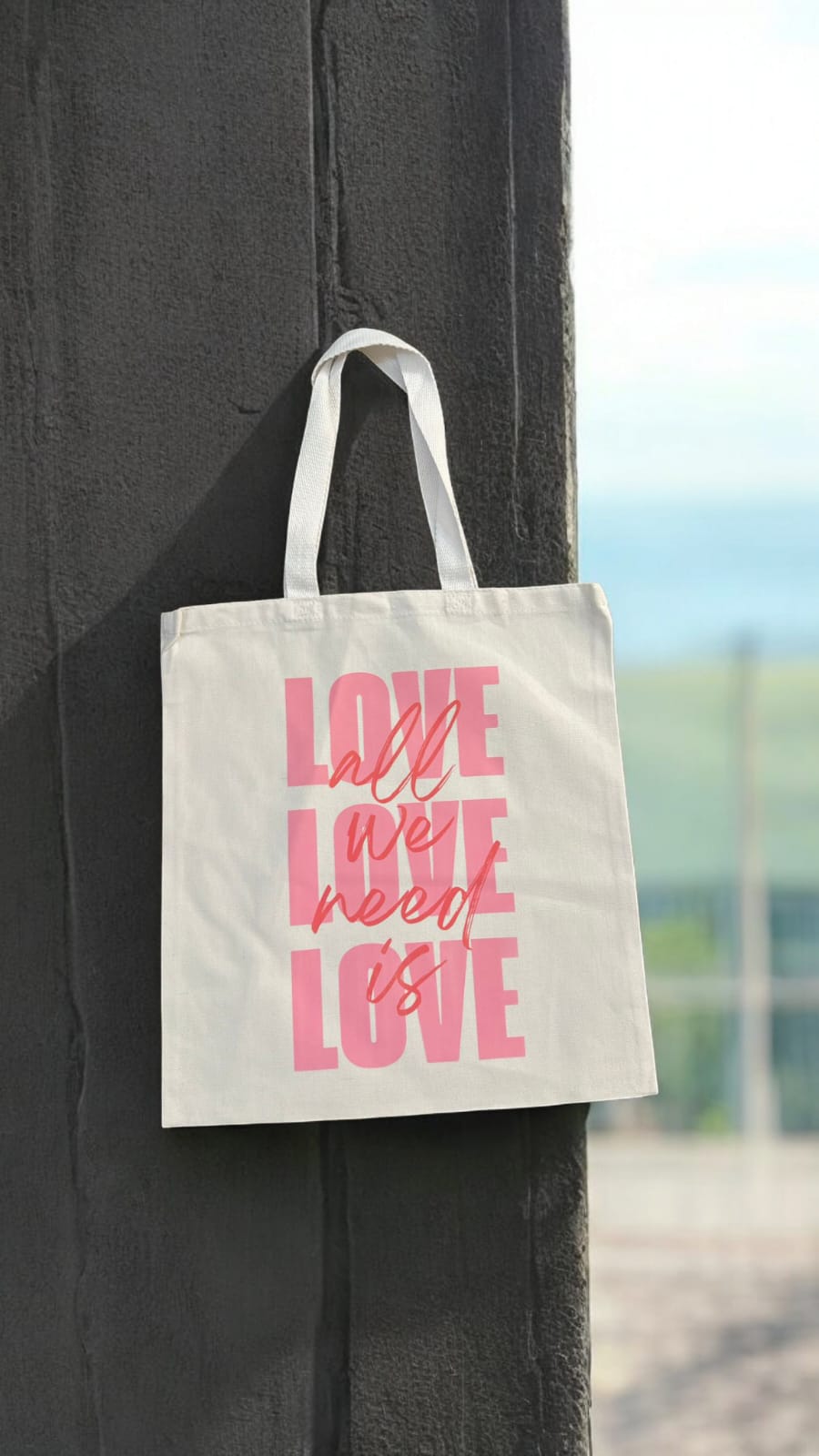 All we need is Love Tote Bag