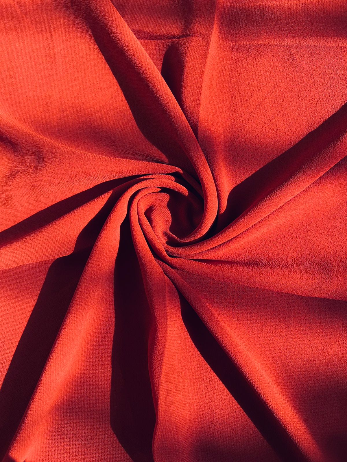 Ferrari Red - Chiffon luxe hijab
