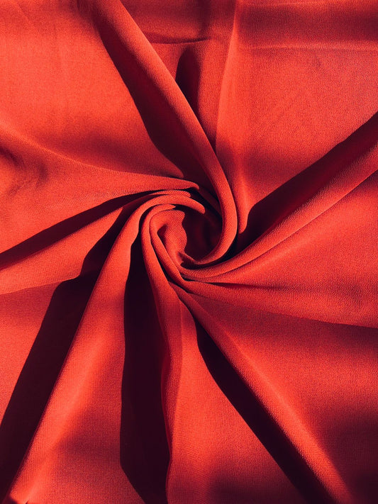 Ferrari Red - Chiffon luxe hijab