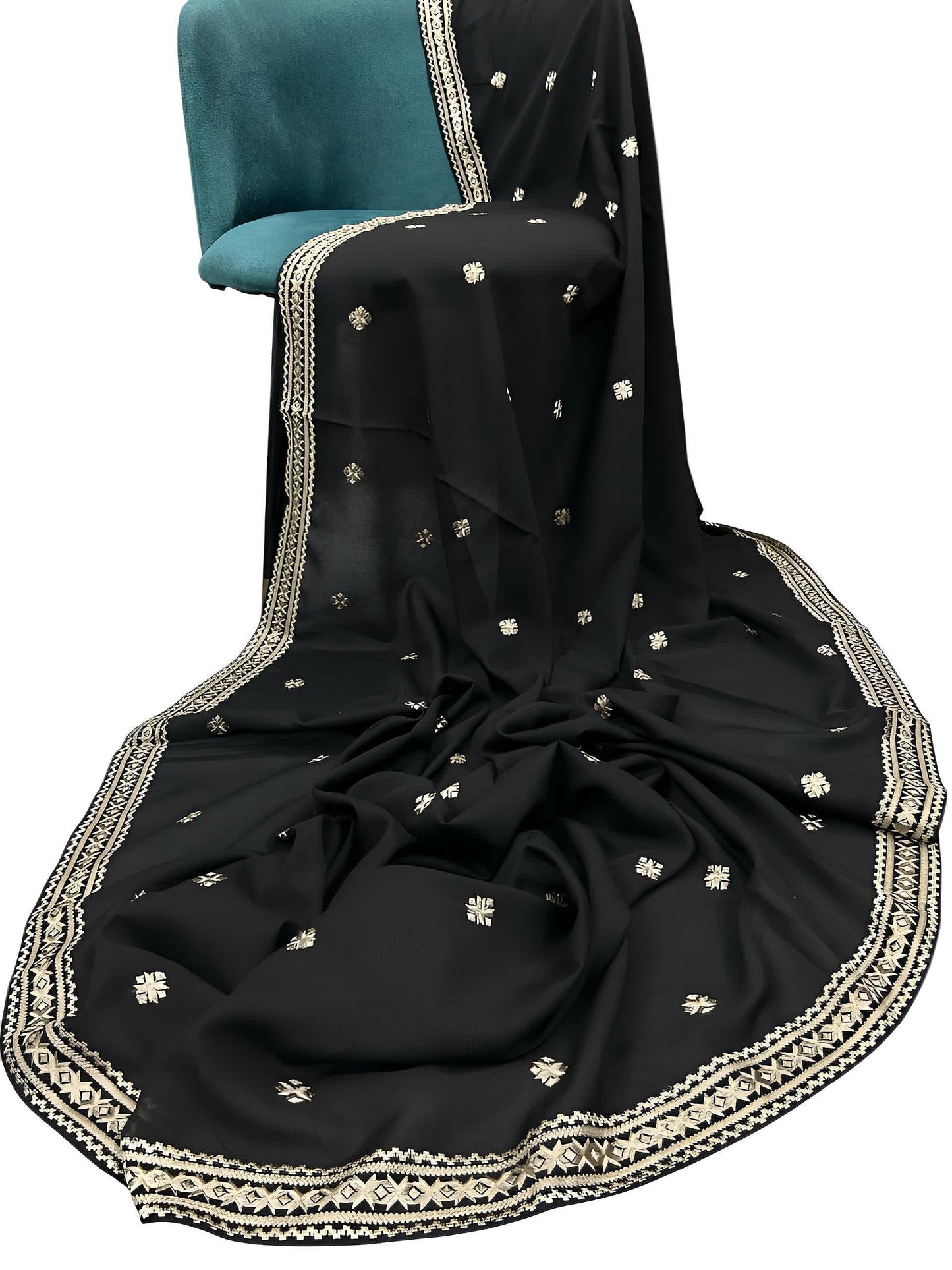 Black Double Diamond Shaal