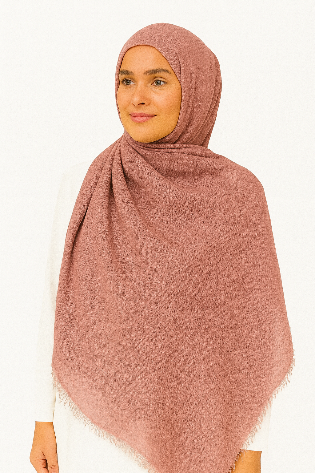 Savanna Brown - Crimp Lawn Hijab