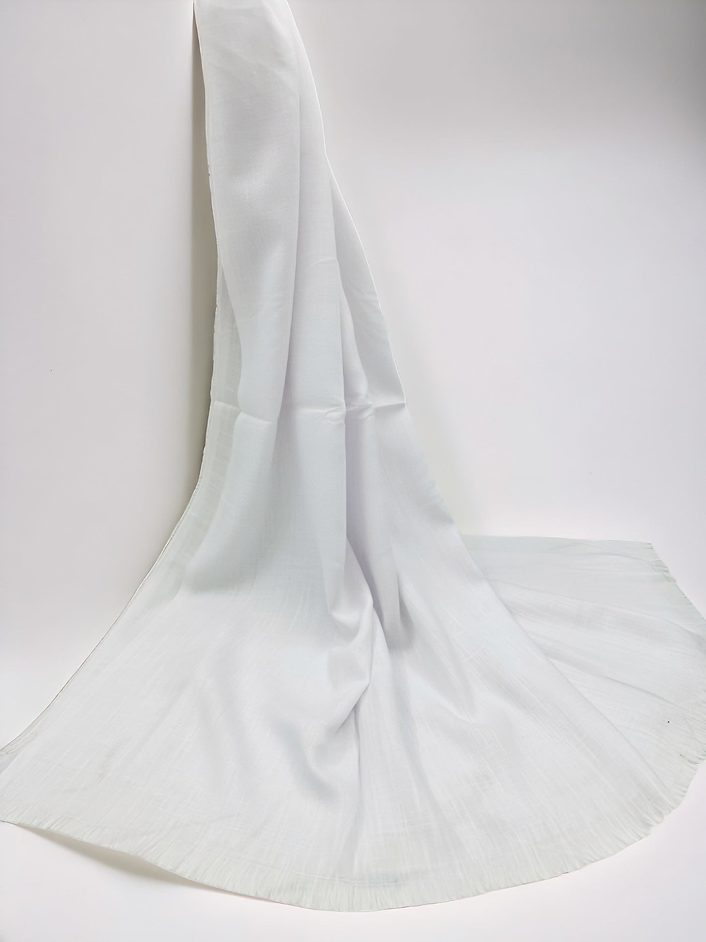 White - Extra Large Turkish Lawn Hijab