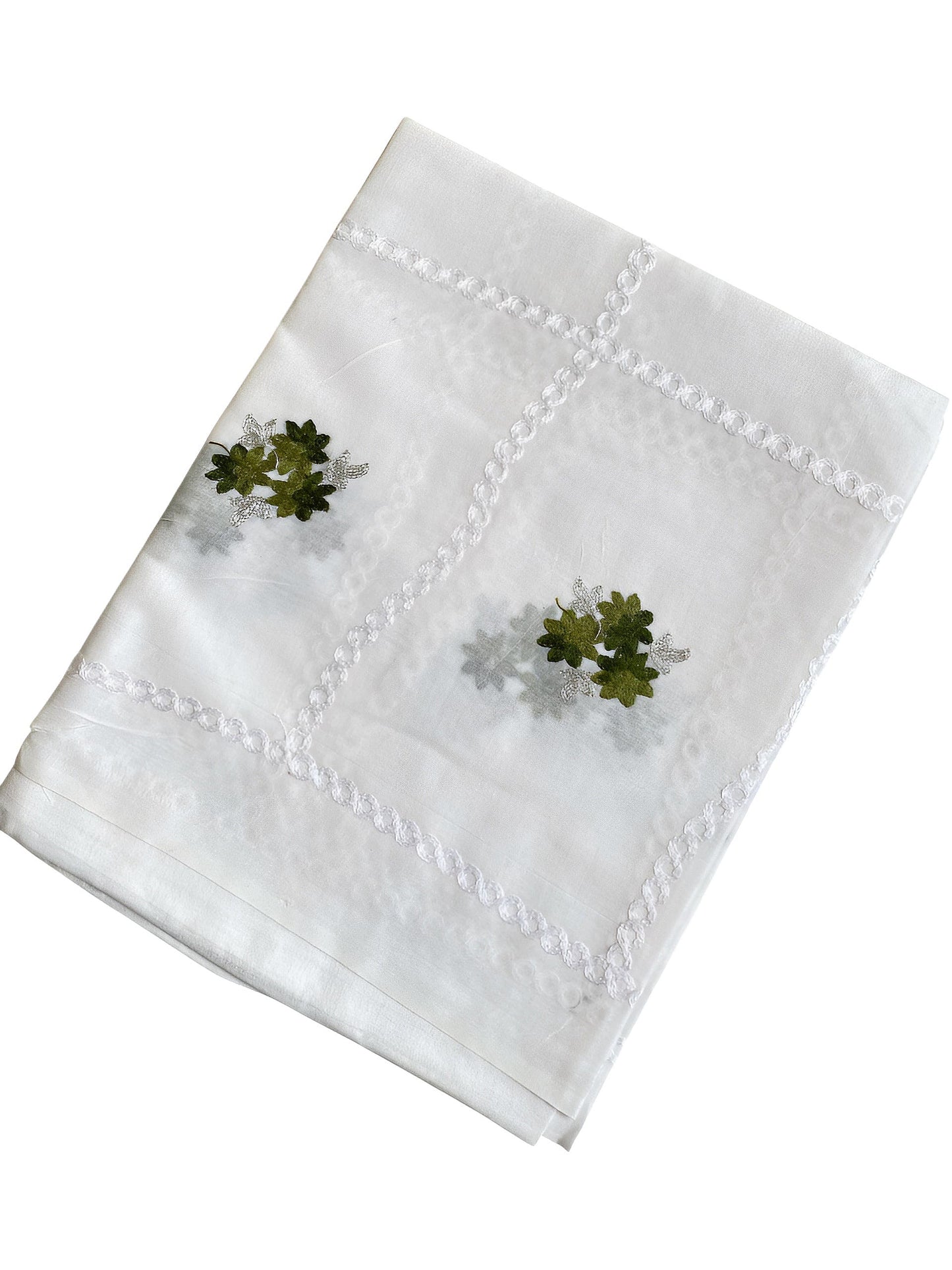 Brassica Handembroidered Lawn Dupatta