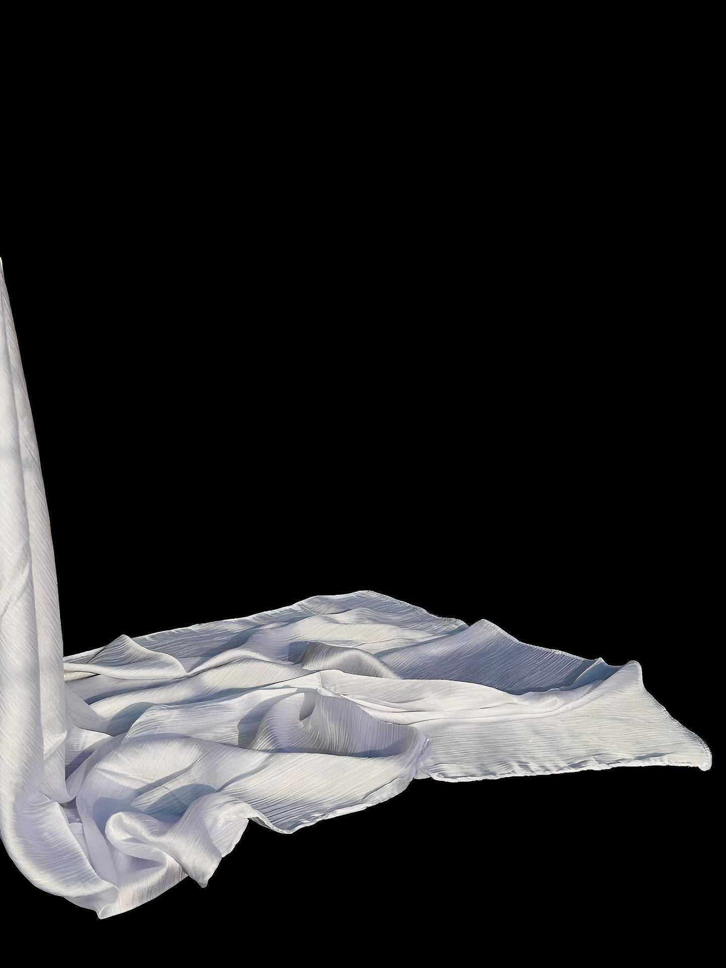 Lexicon White - Matte Silk Hijab