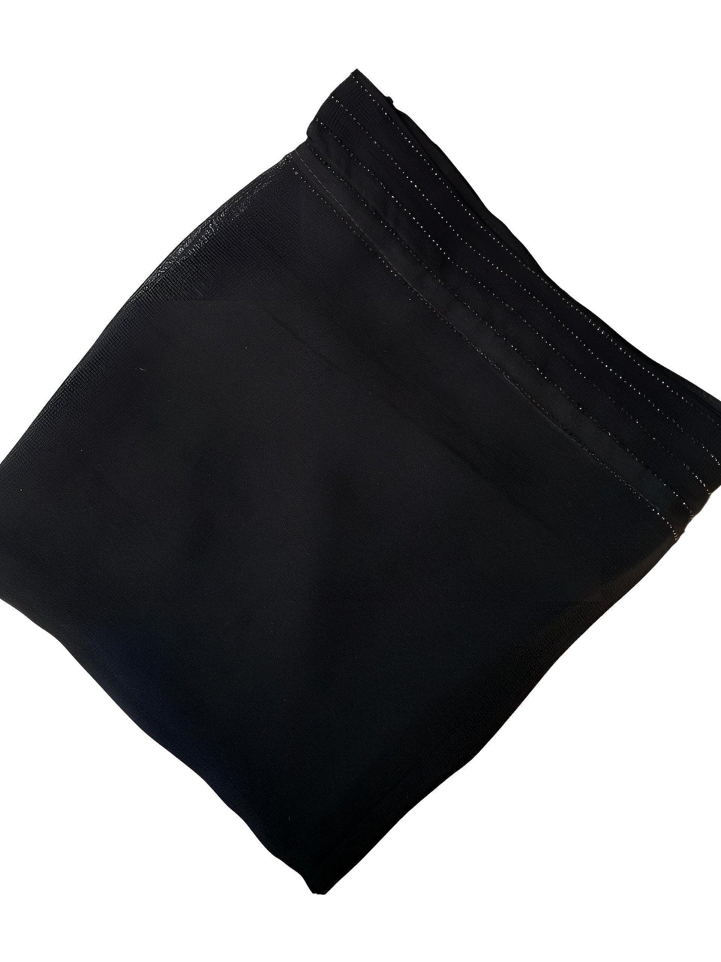 Black Linear Sparkle Shaal