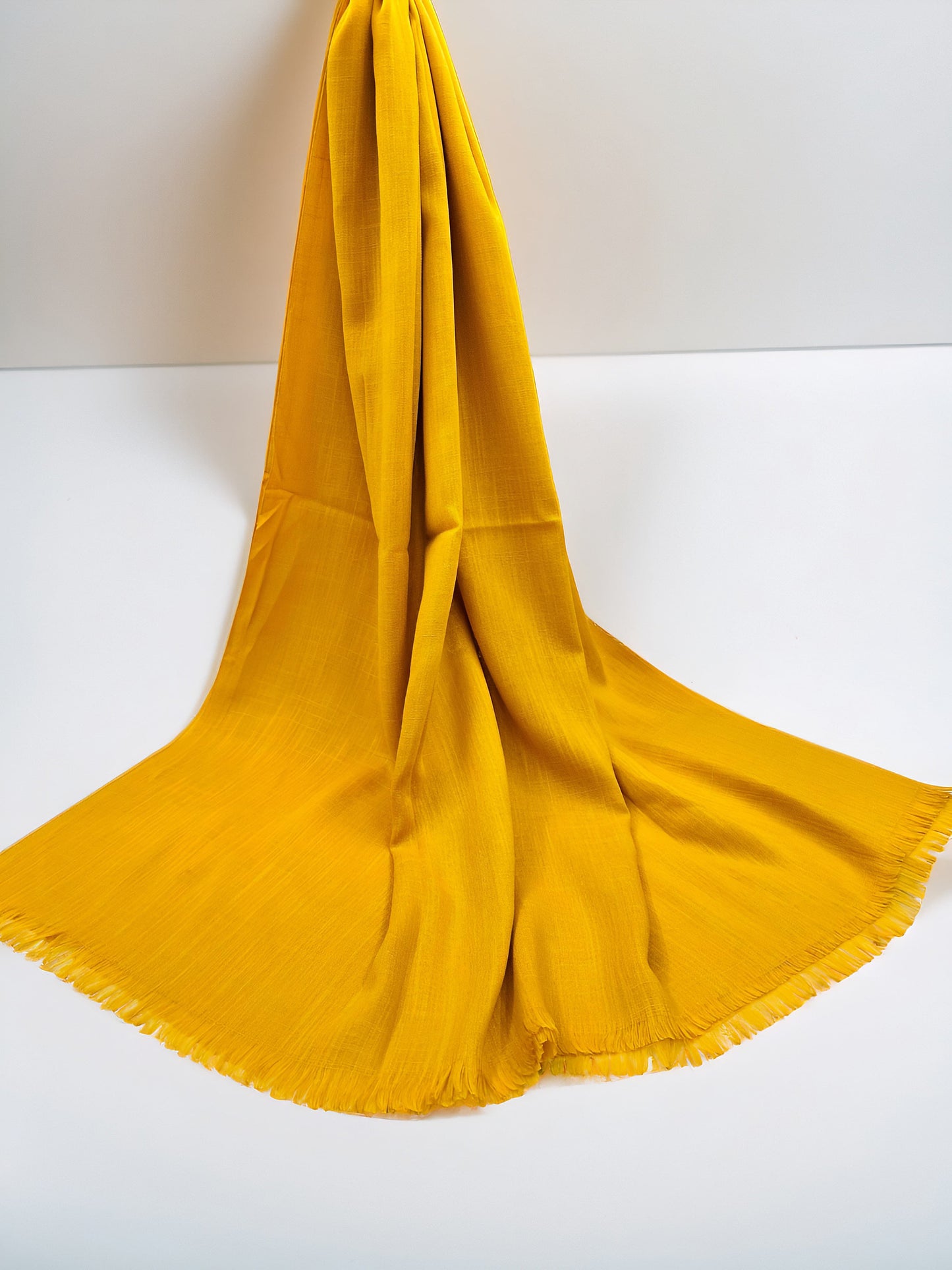 Yellow - Extra Large Turkish Lawn Hijab