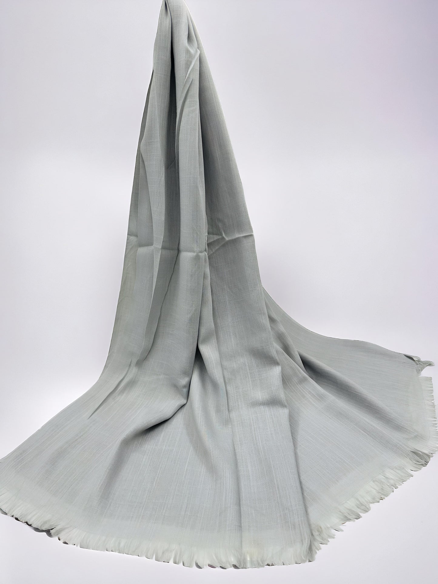 Silver - Extra Large Turkish Lawn Hijab