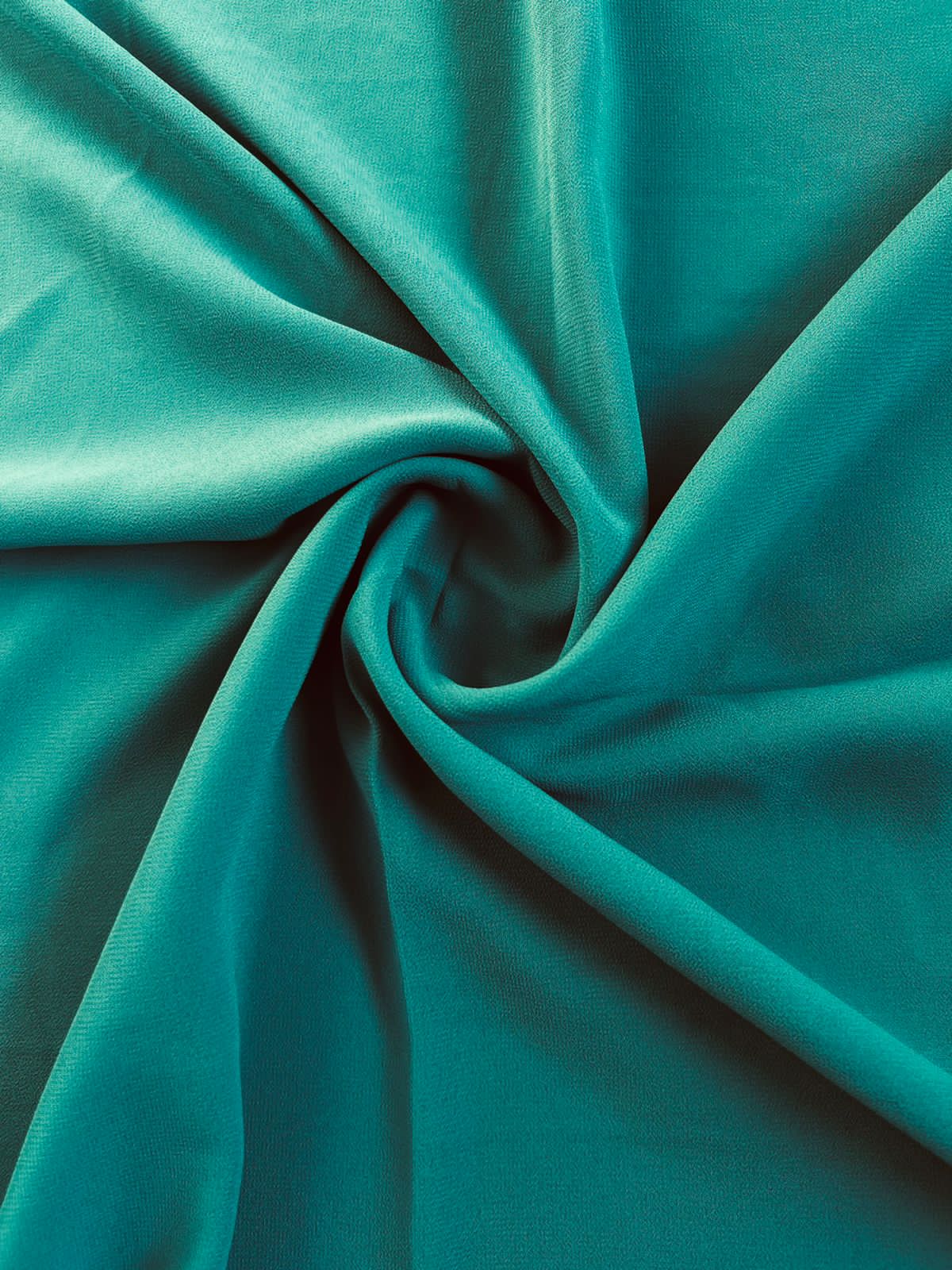 Dark turquoise - Chiffon luxe hijab