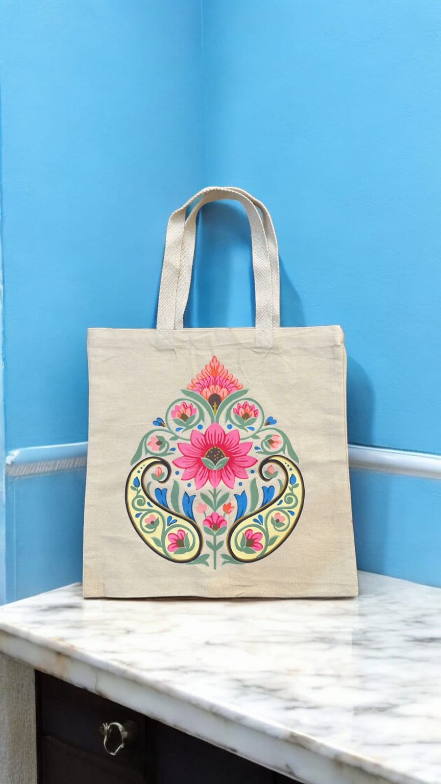 Truck Art Tote Bag