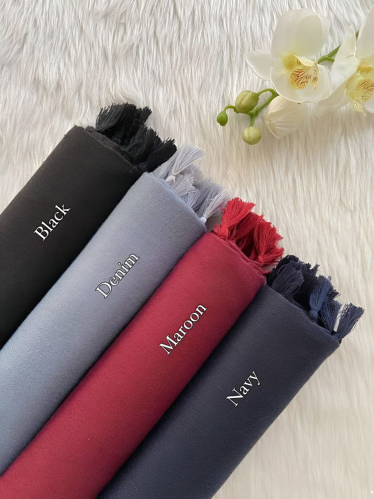 Lawn Tassel Hijabs