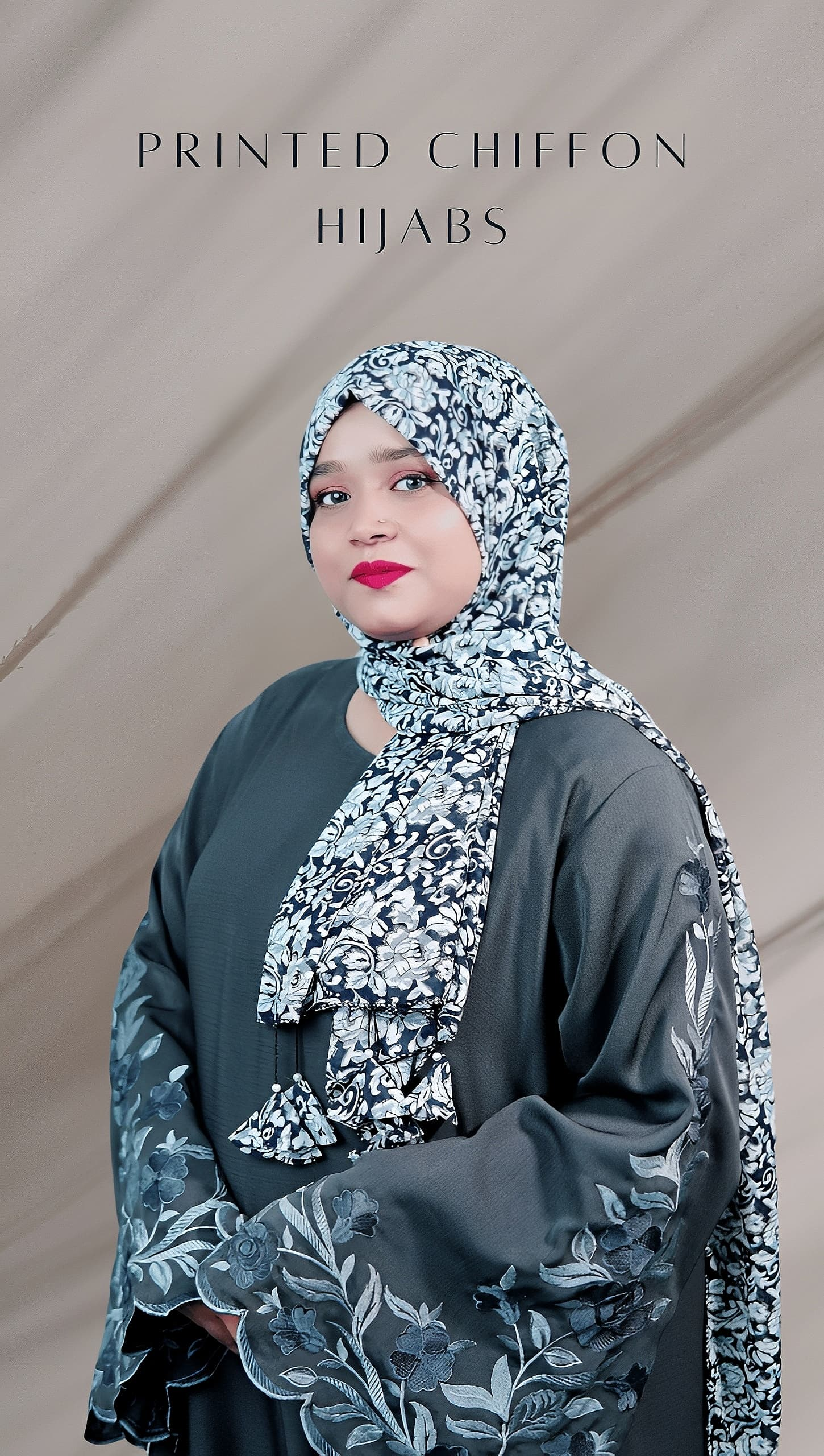 Printed Chiffon Hijabs