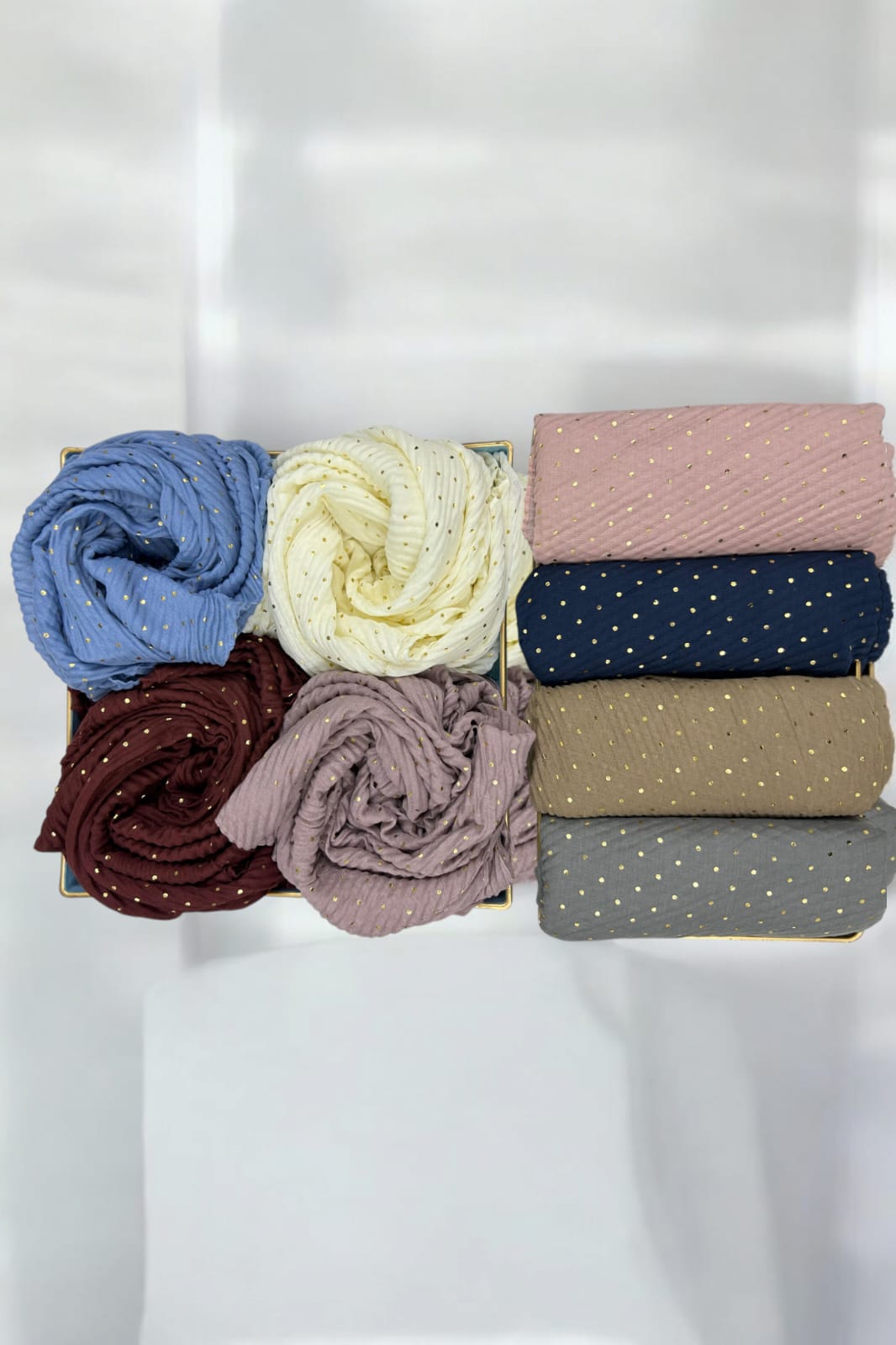 Stripple Dot Fancy Hijabs
