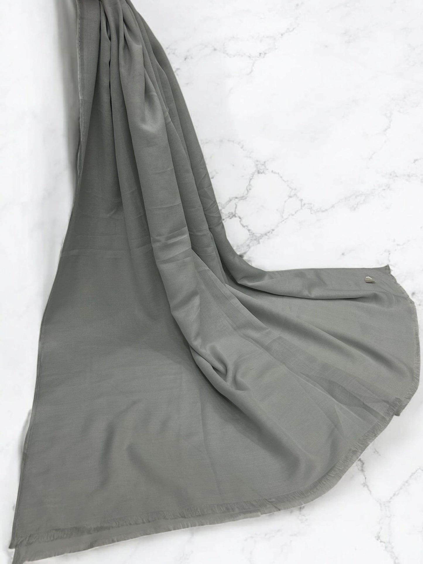 Smoke Grey - Solid Modal Hijab