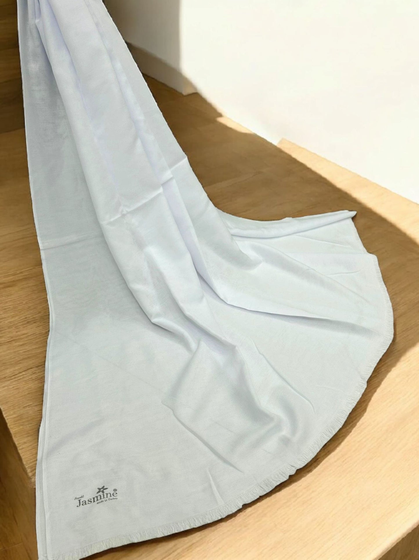 Chalk White - Solid Modal Hijab