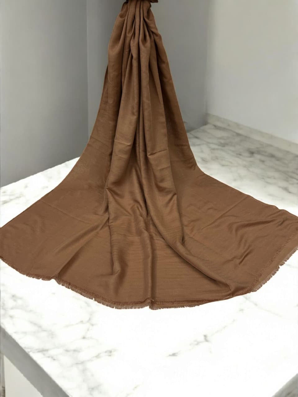 Camel Brown - Solid Modal Hijab
