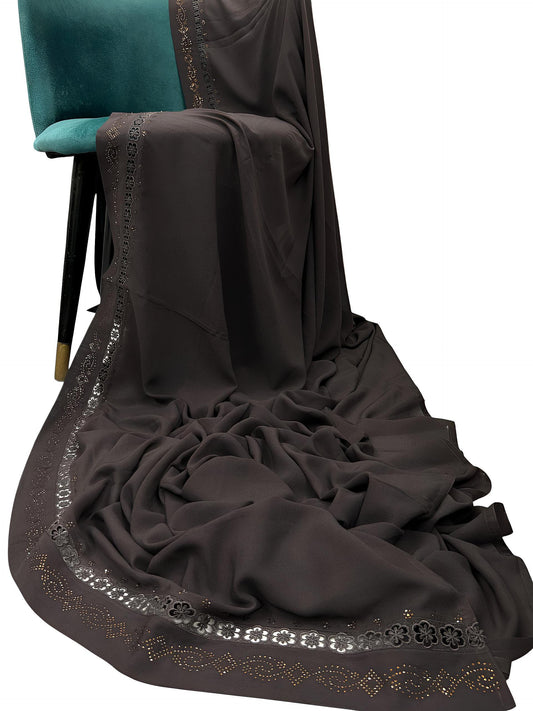 Luxury Brunette Brown Korean Shaal