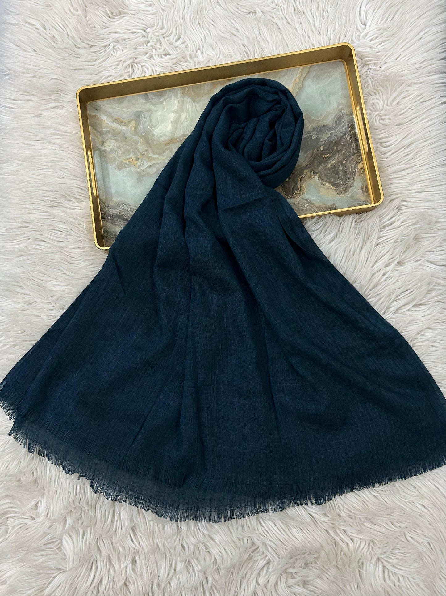 Zinc Blue - Turkish Lawn Hijab