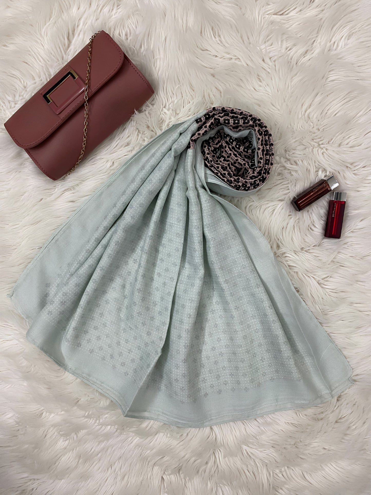 Hint of Mint Patterned